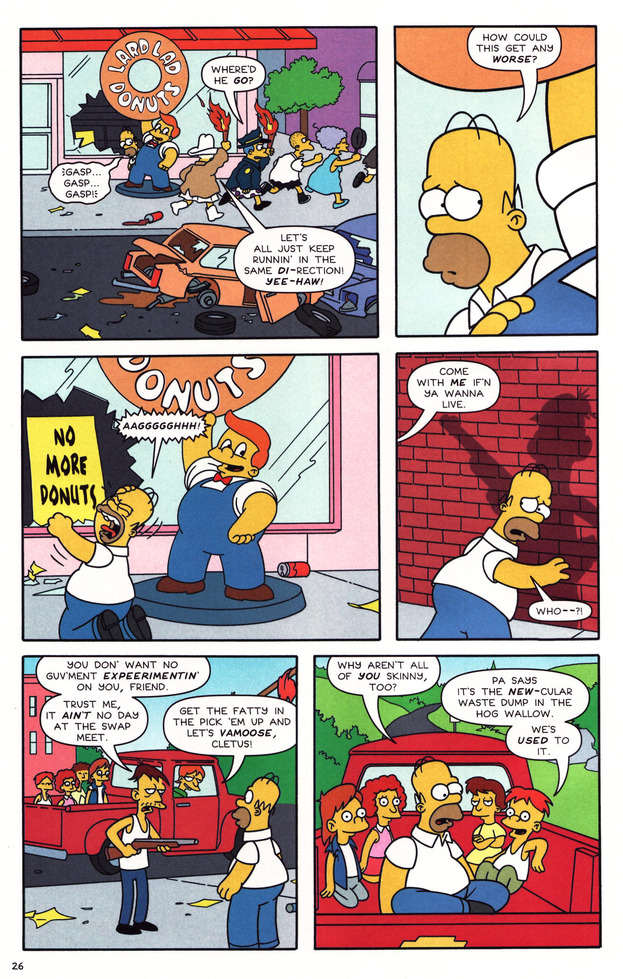 Read online Simpsons Comics comic -  Issue #137 - 21
