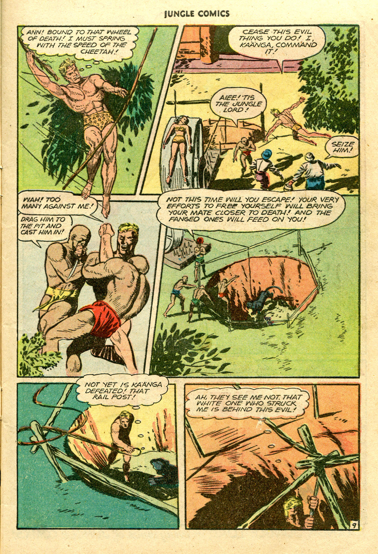 Read online Jungle Comics comic -  Issue #86 - 12