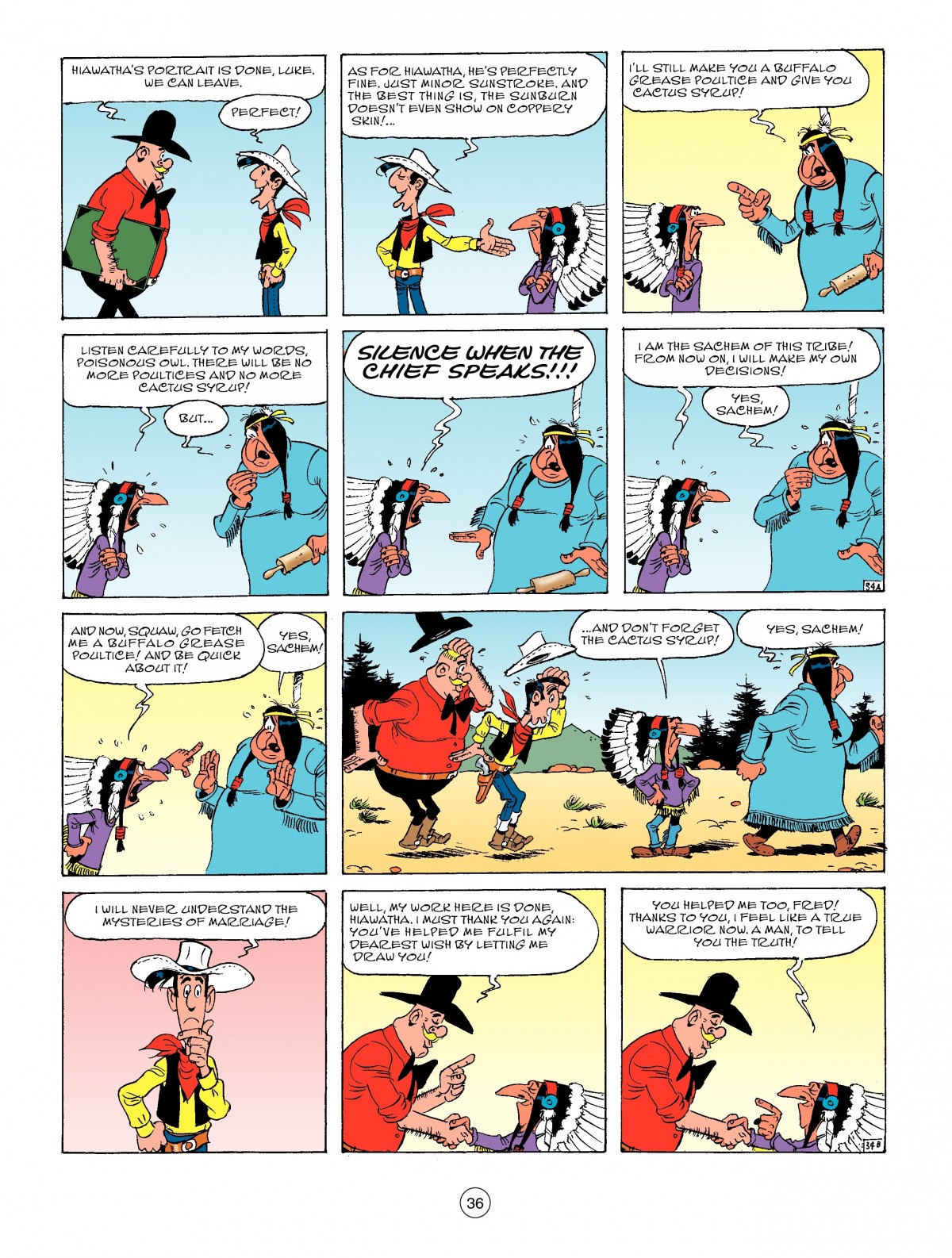 Read online A Lucky Luke Adventure comic -  Issue #51 - 36