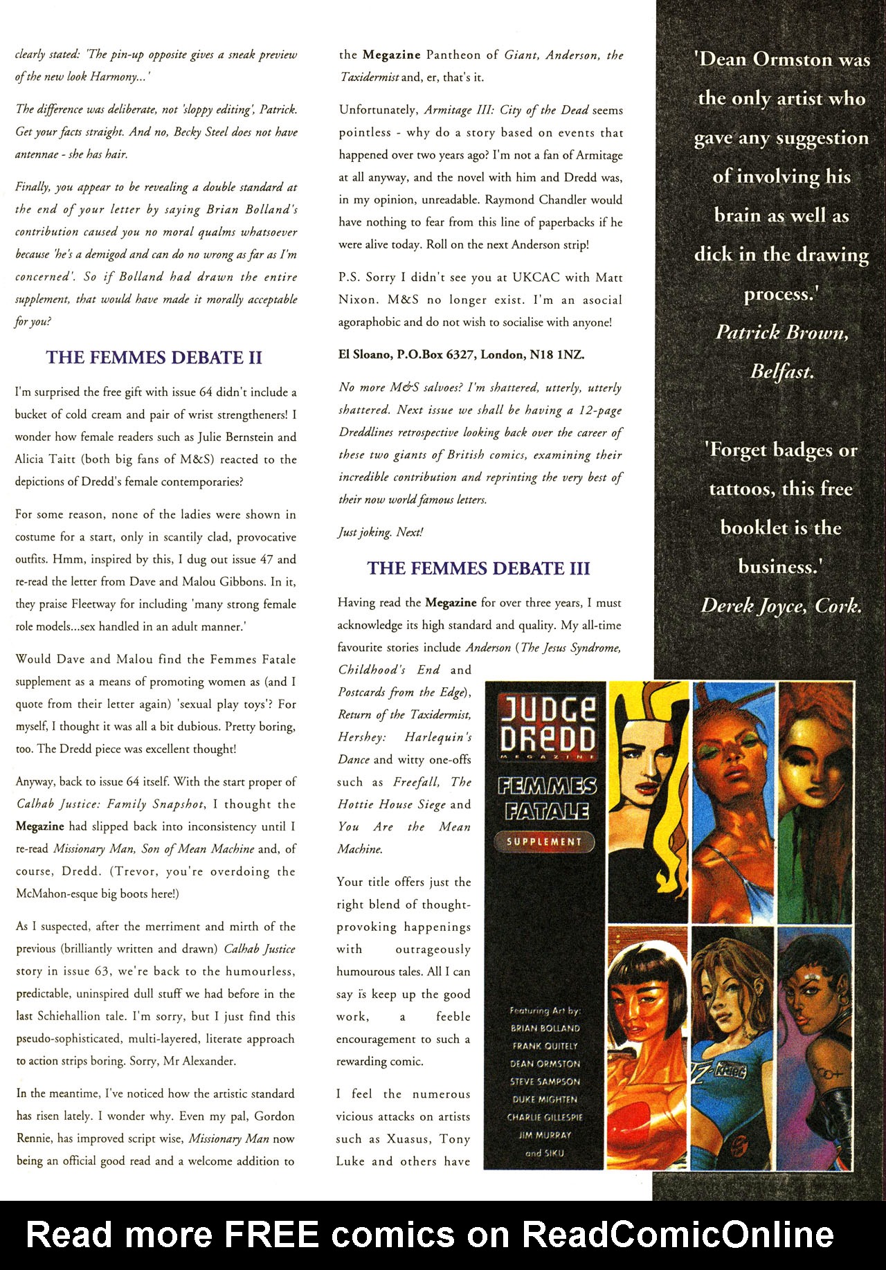 Read online Judge Dredd: The Megazine (vol. 2) comic -  Issue #68 - 41