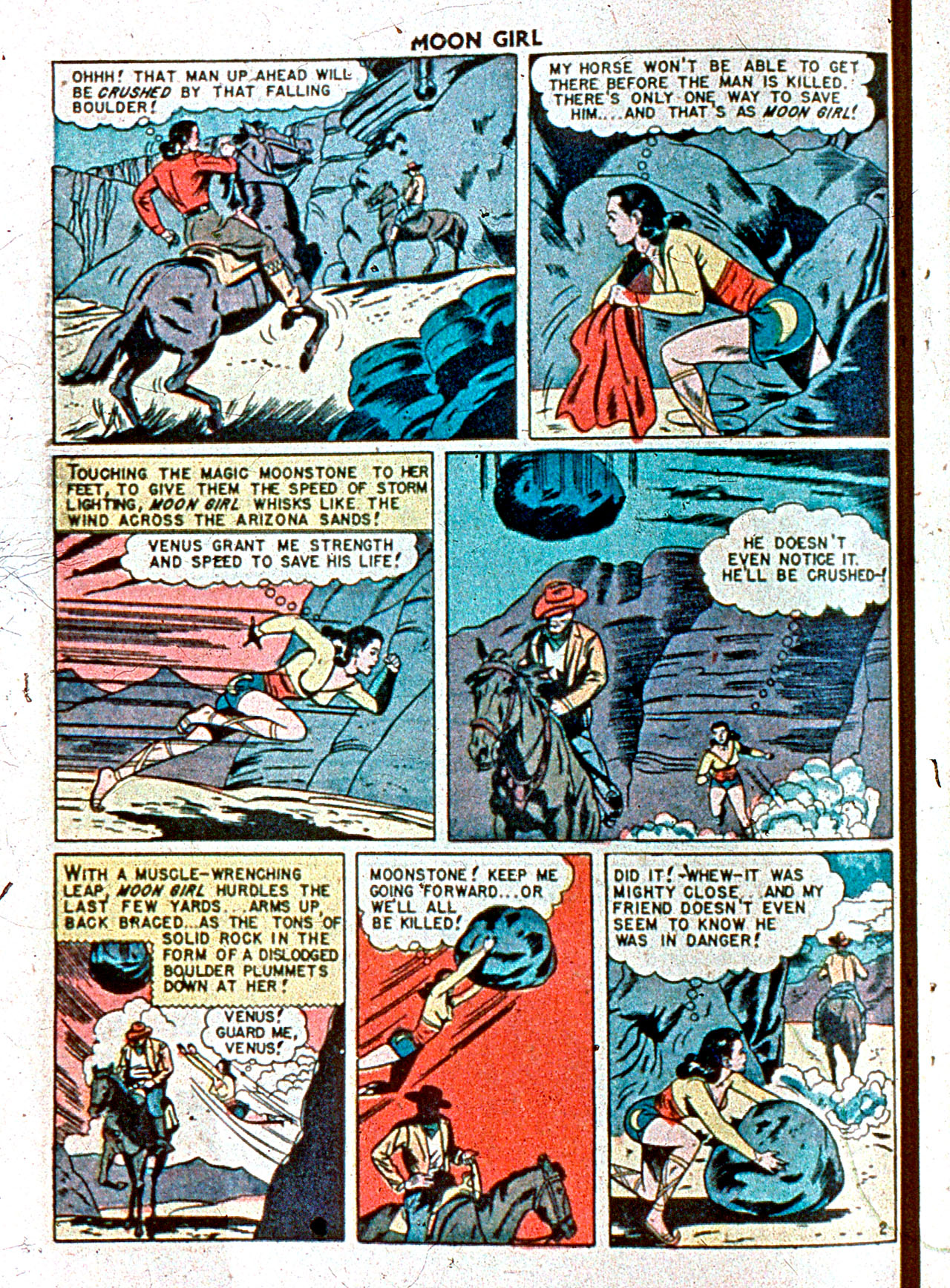 Read online Moon Girl (1947) comic -  Issue #5 - 14