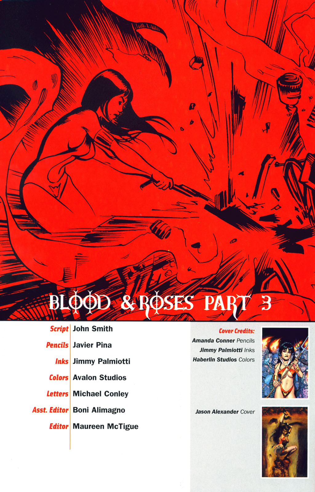 Read online Vampirella (2001) comic -  Issue #21 - 3