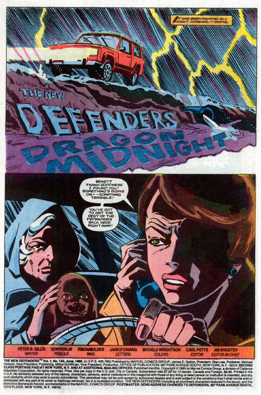 The Defenders (1972) Issue #144 #145 - English 2