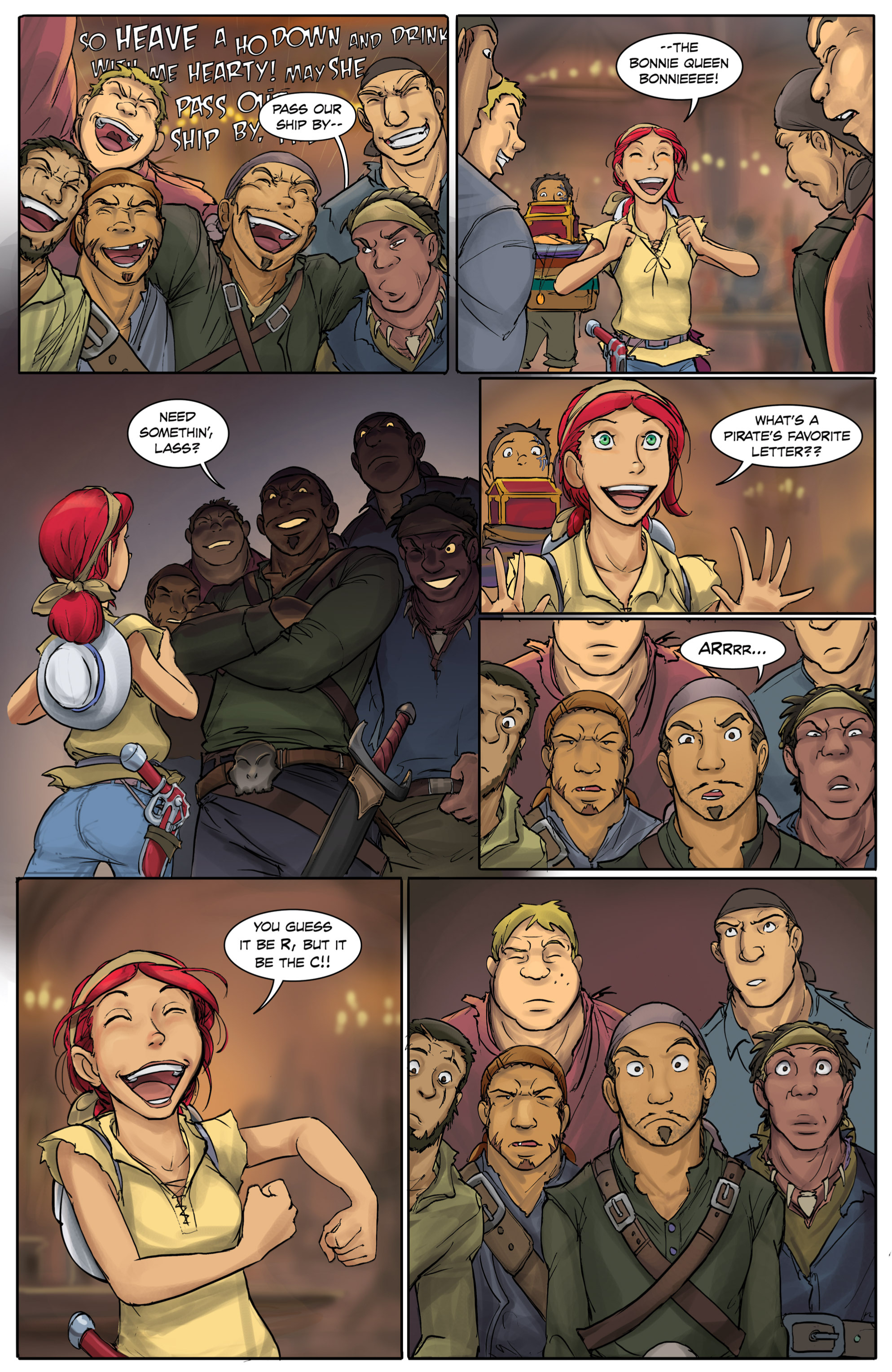 Read online Anne Bonnie comic -  Issue # _TPB 1 (Part 2) - 7