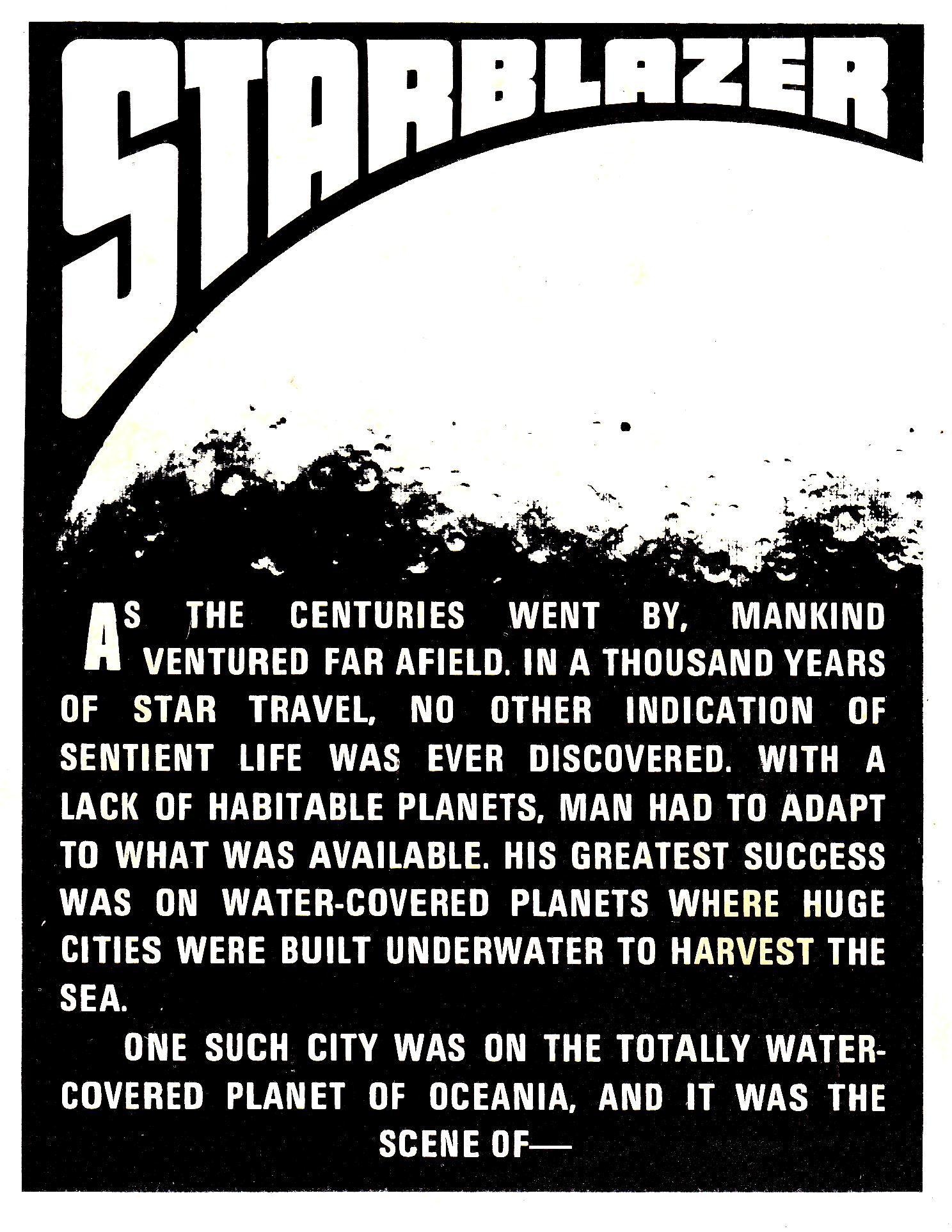 Read online Starblazer comic -  Issue #102 - 2