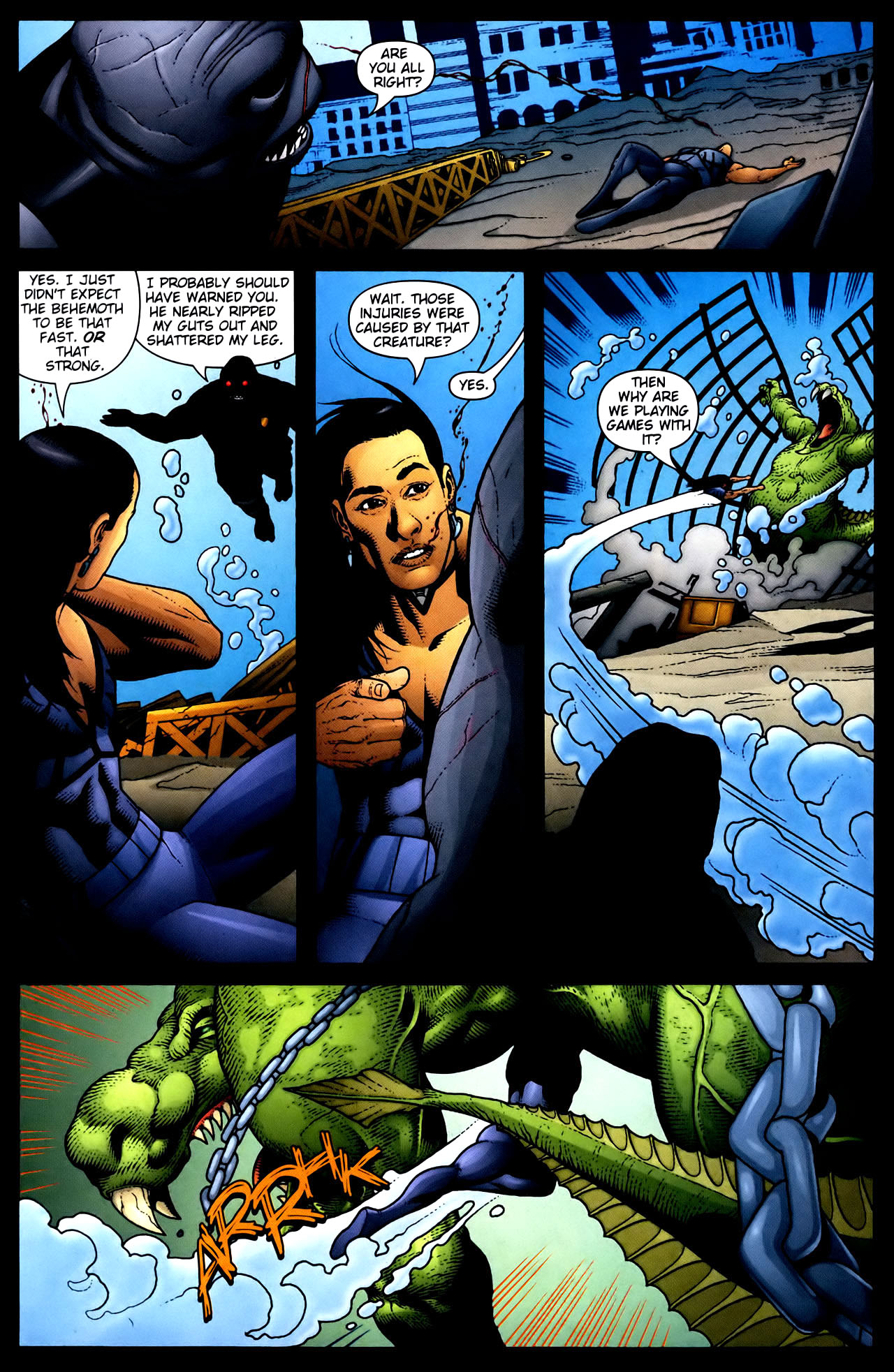 Read online Aquaman (2003) comic -  Issue #34 - 19