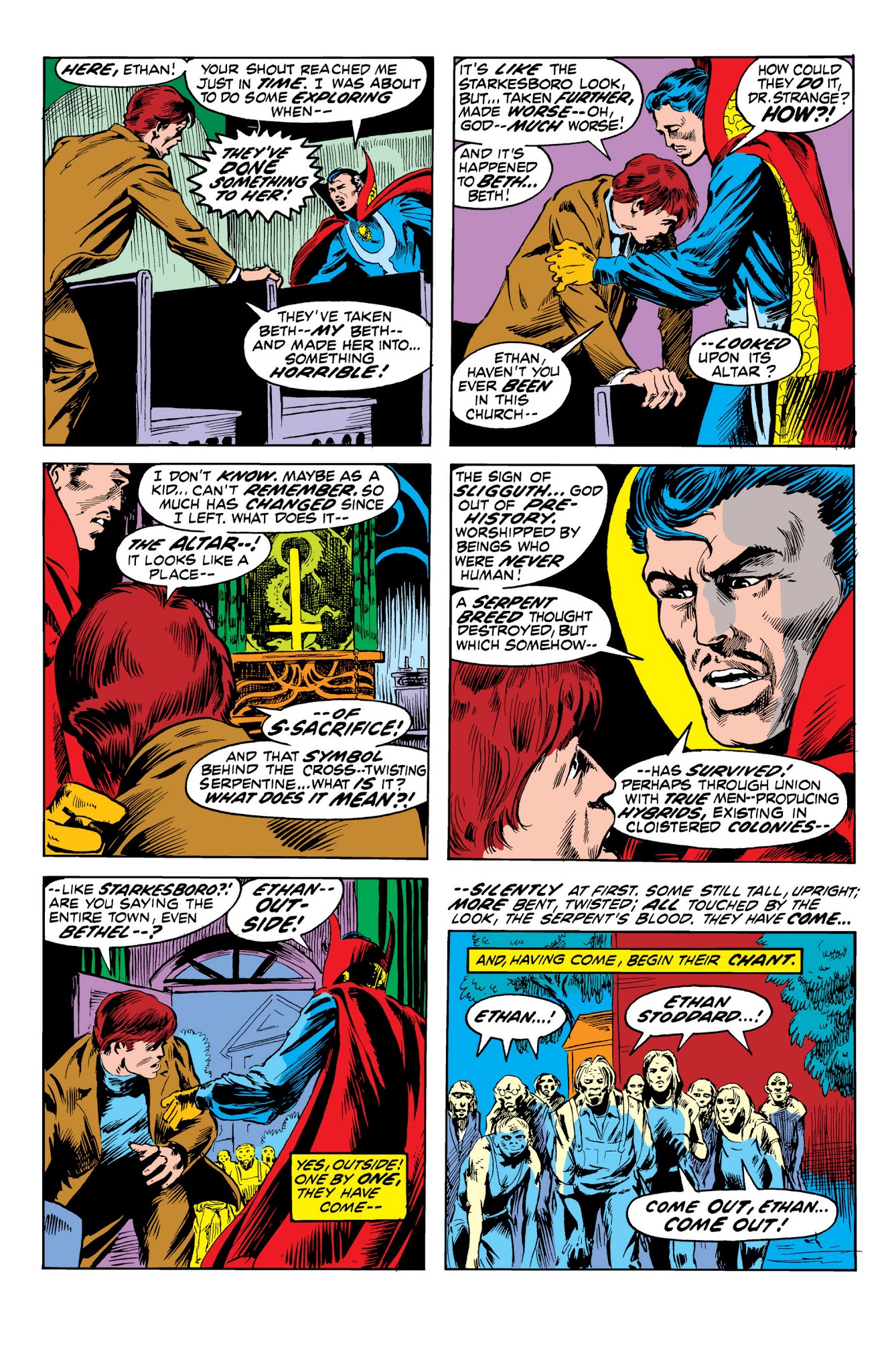Read online Doctor Strange: A Separate Reality comic -  Issue # TPB - 196