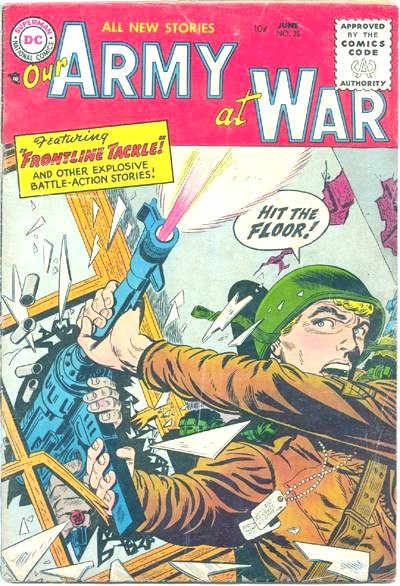 Read online Our Army at War (1952) comic -  Issue #35 - 2