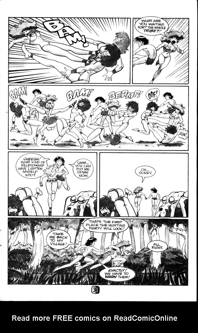 Read online Amazon Gazonga: Bad Girls Of The Jungle comic -  Issue # Full - 33