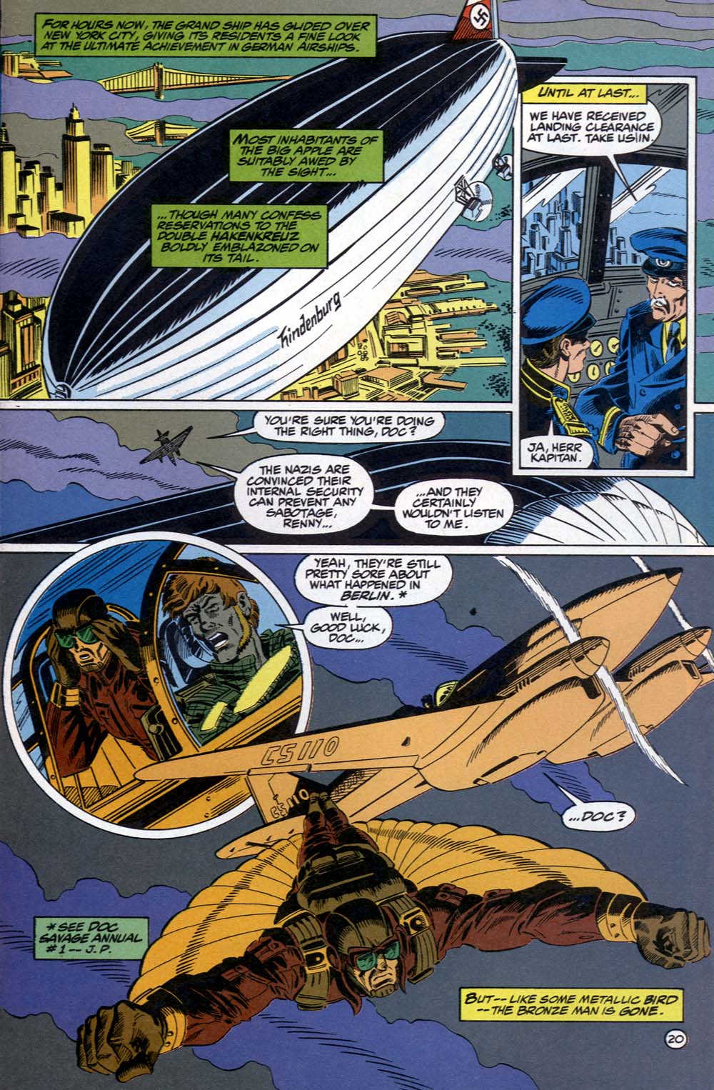 Read online Doc Savage (1988) comic -  Issue #19 - 21