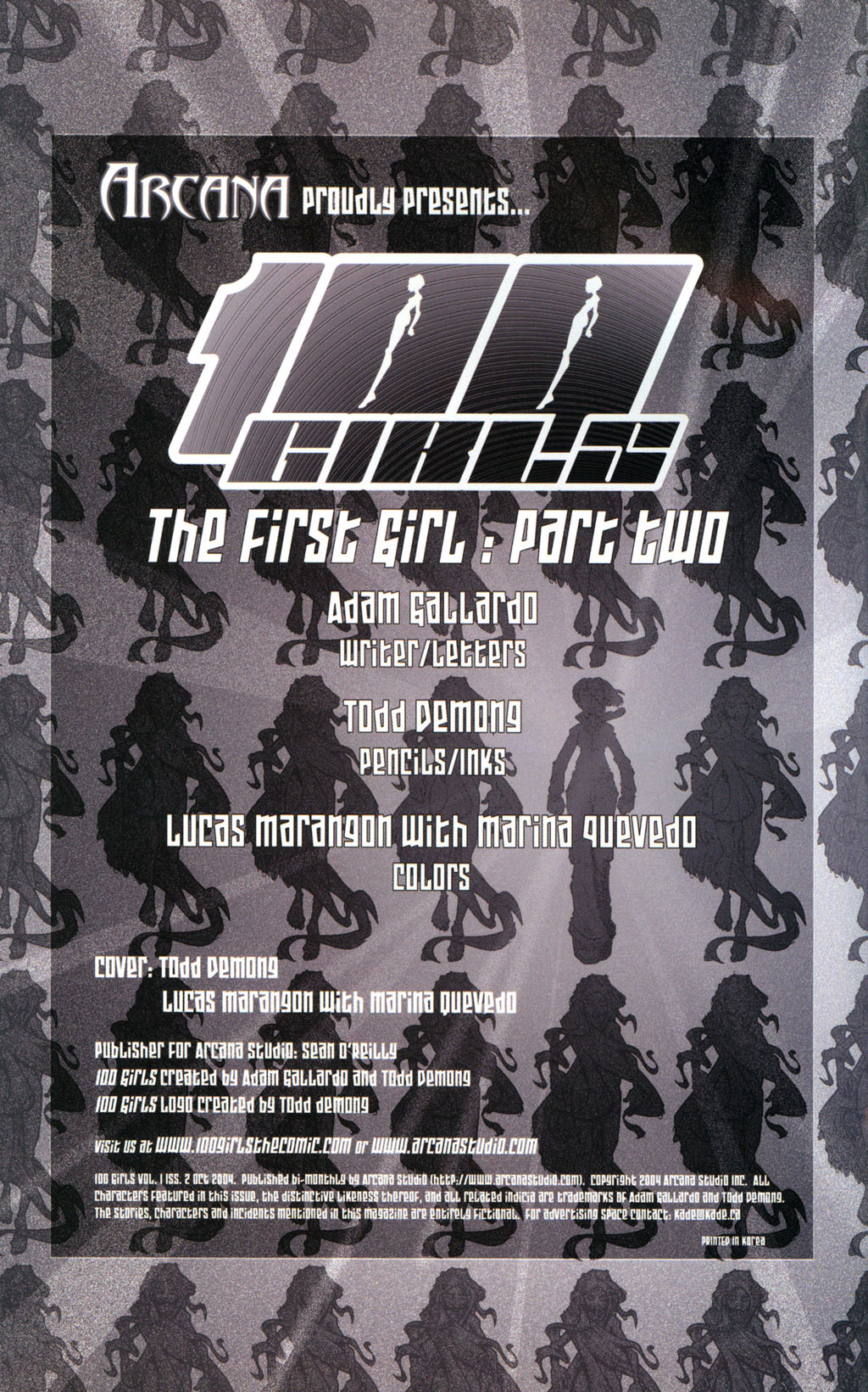 Read online 100 Girls comic -  Issue #2 - 2