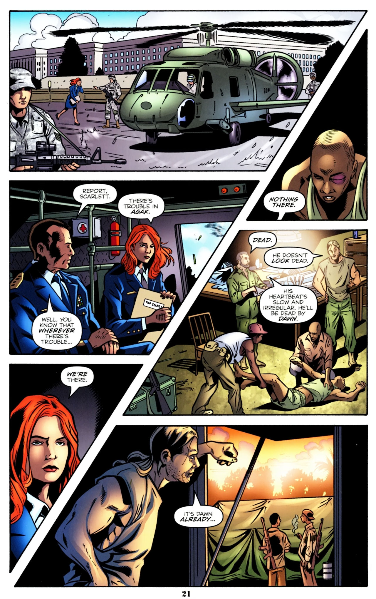 Read online G.I. Joe: Origins comic -  Issue #13 - 24