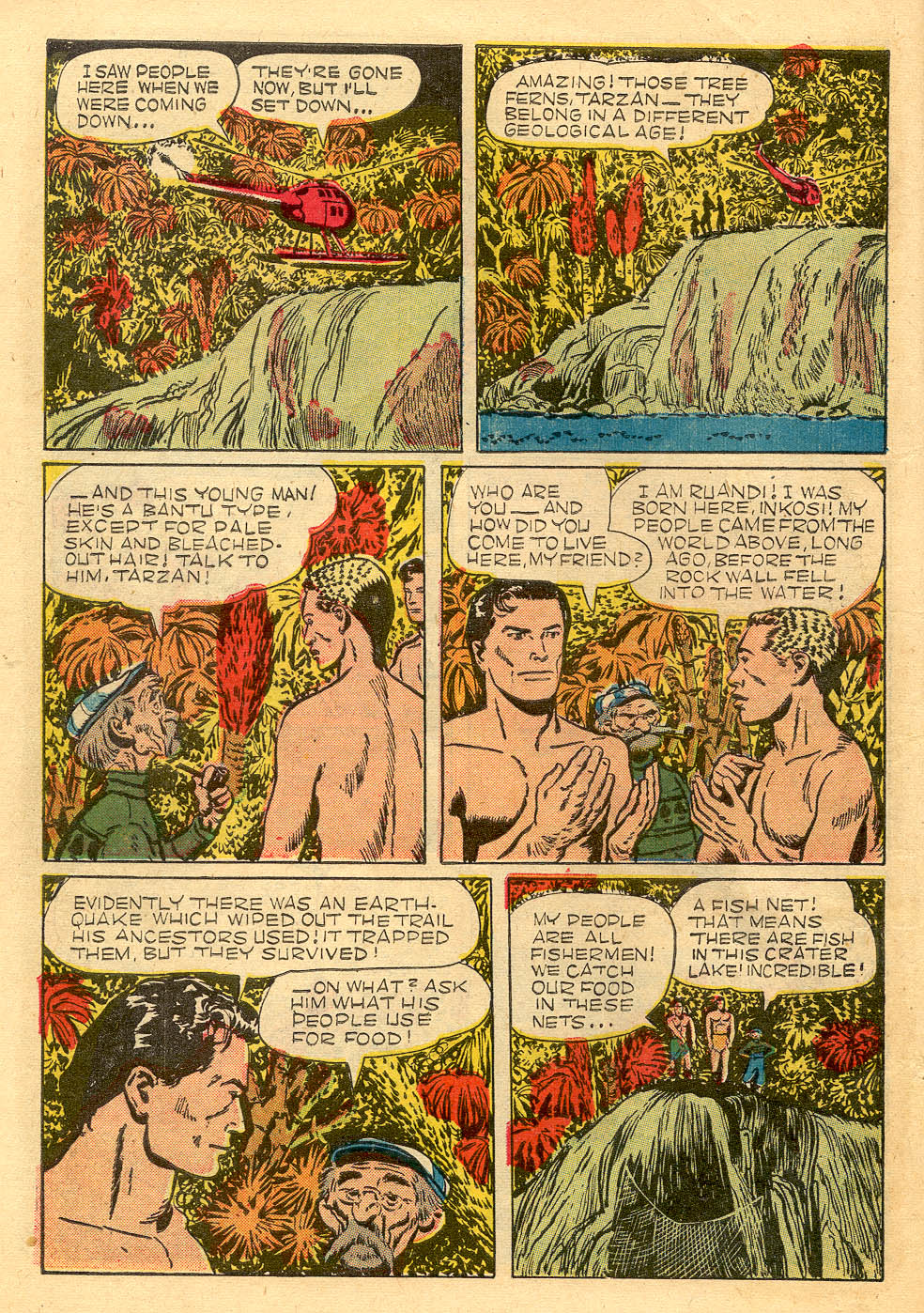 Read online Tarzan (1948) comic -  Issue #47 - 6