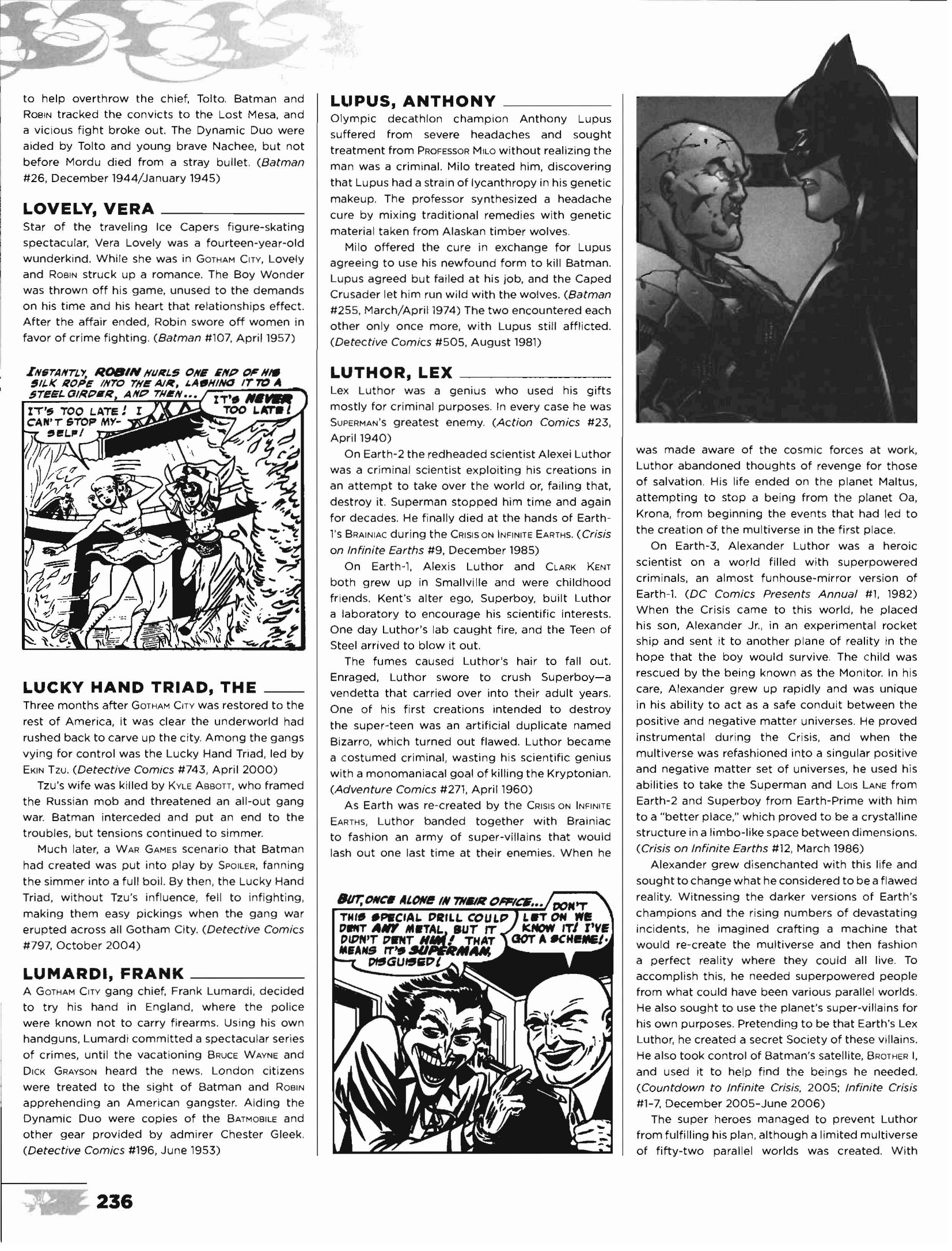 Read online The Essential Batman Encyclopedia comic -  Issue # TPB (Part 3) - 48