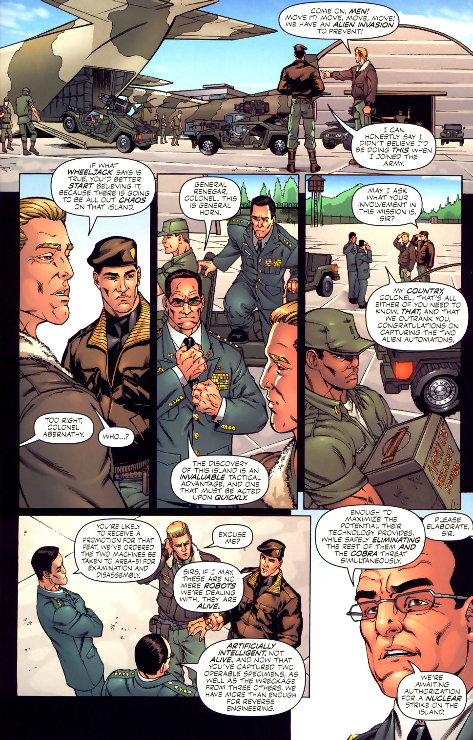 Read online G.I. Joe vs. The Transformers comic -  Issue #4 - 11