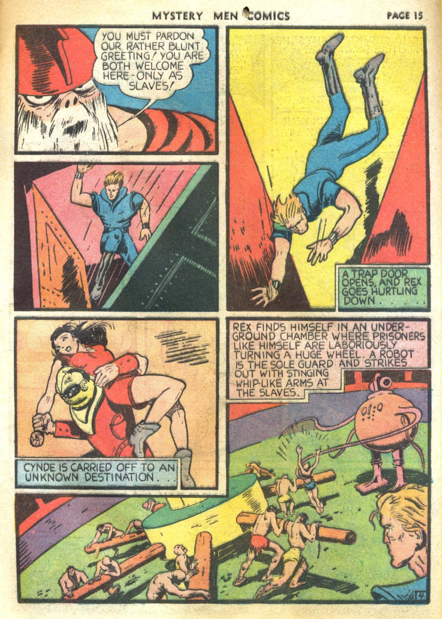 Read online Mystery Men Comics comic -  Issue #11 - 17