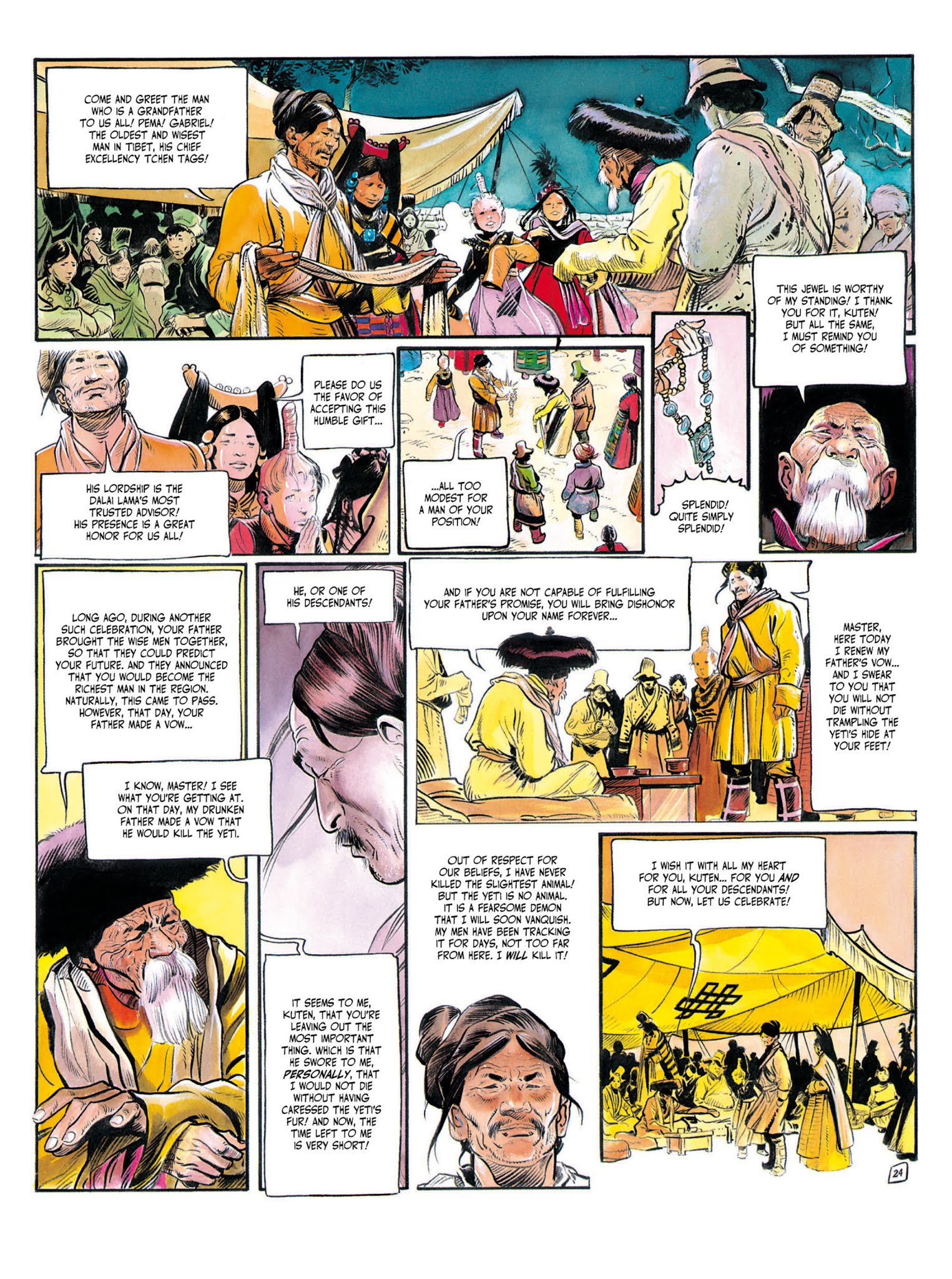 Read online The White Lama comic -  Issue #2 - 28