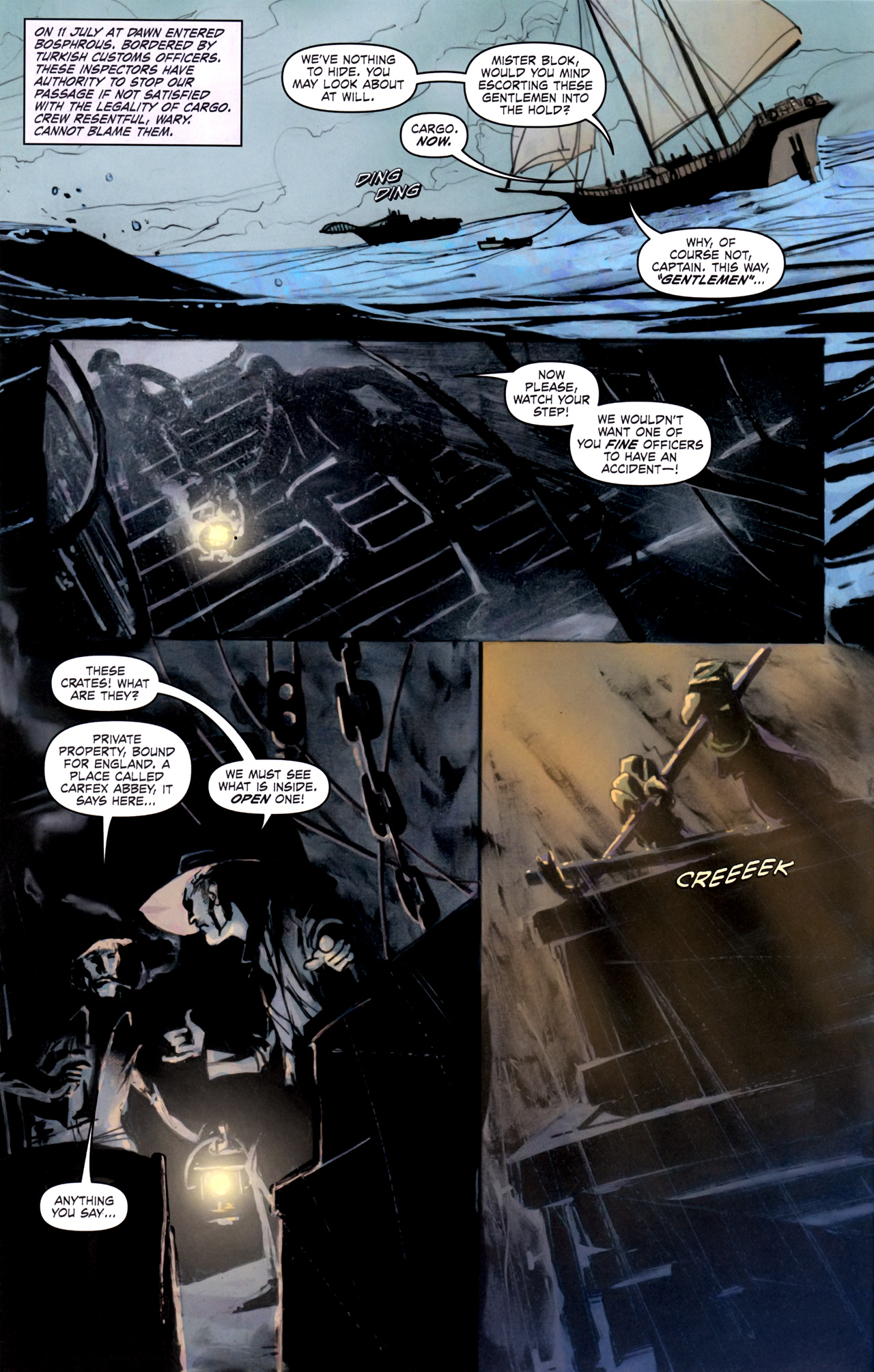 Read online Bram Stoker's Death Ship comic -  Issue #1 - 14