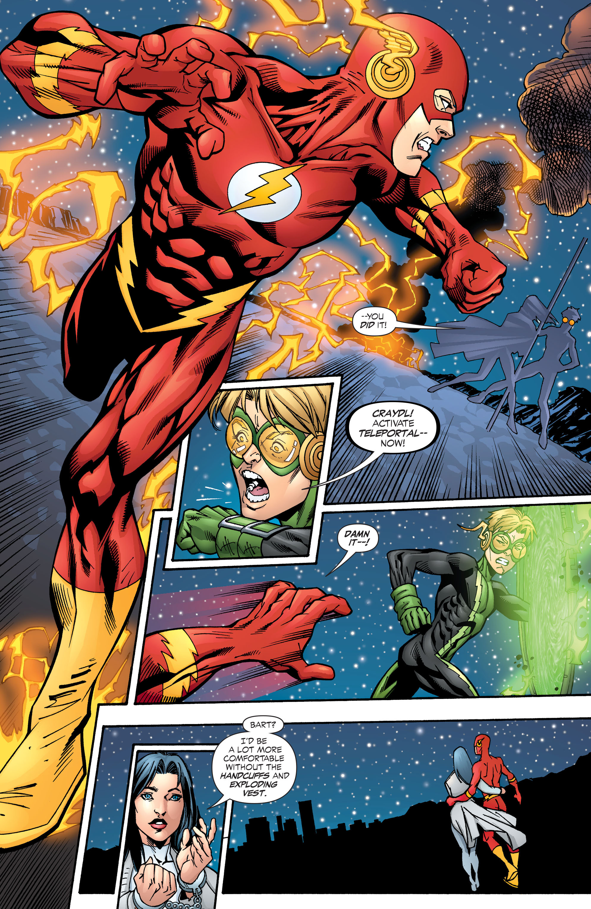 Read online Flash: The Fastest Man Alive comic -  Issue #8 - 9