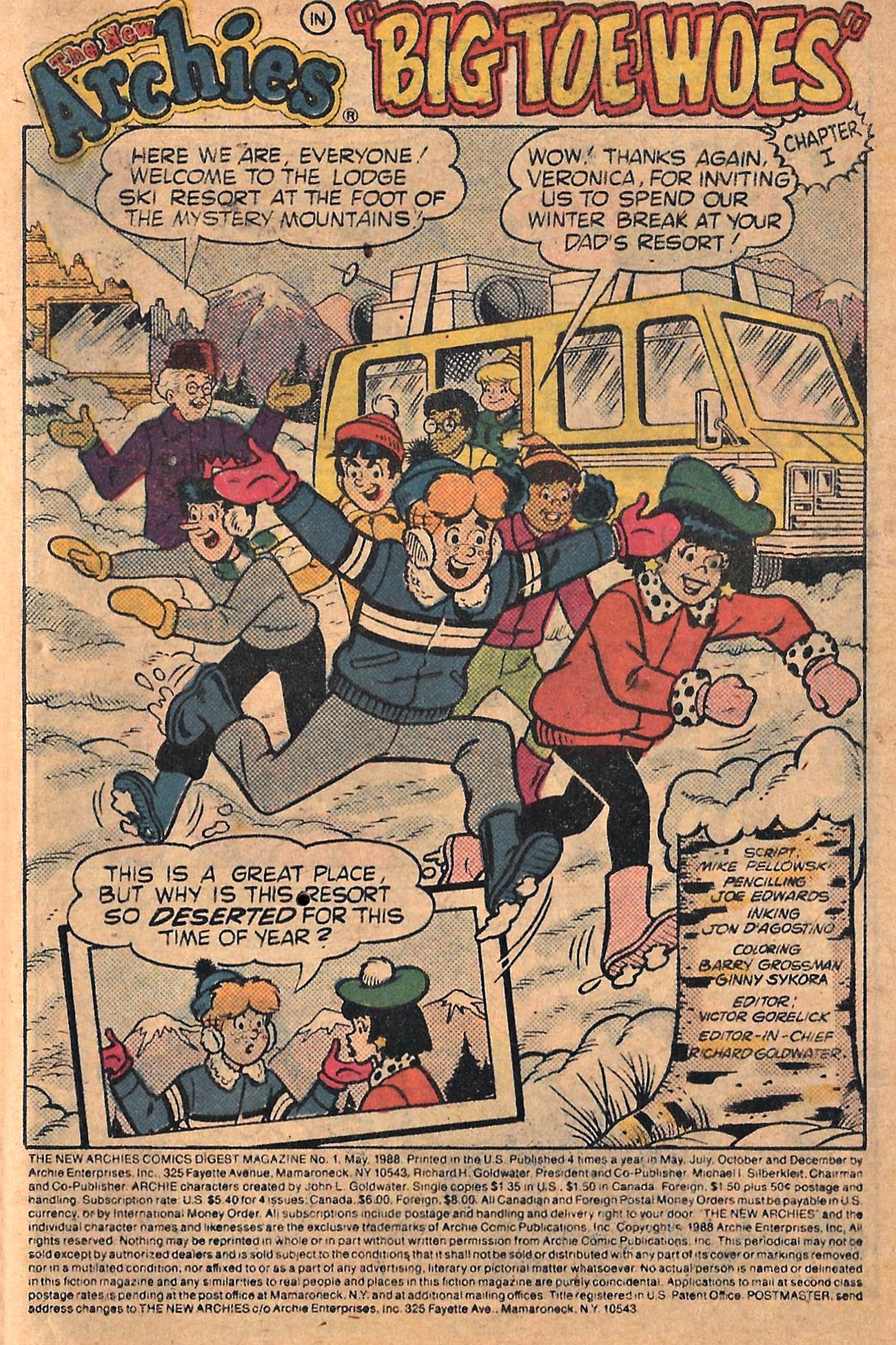Read online The New Archies Comics Digest Magazine comic -  Issue #1 - 3