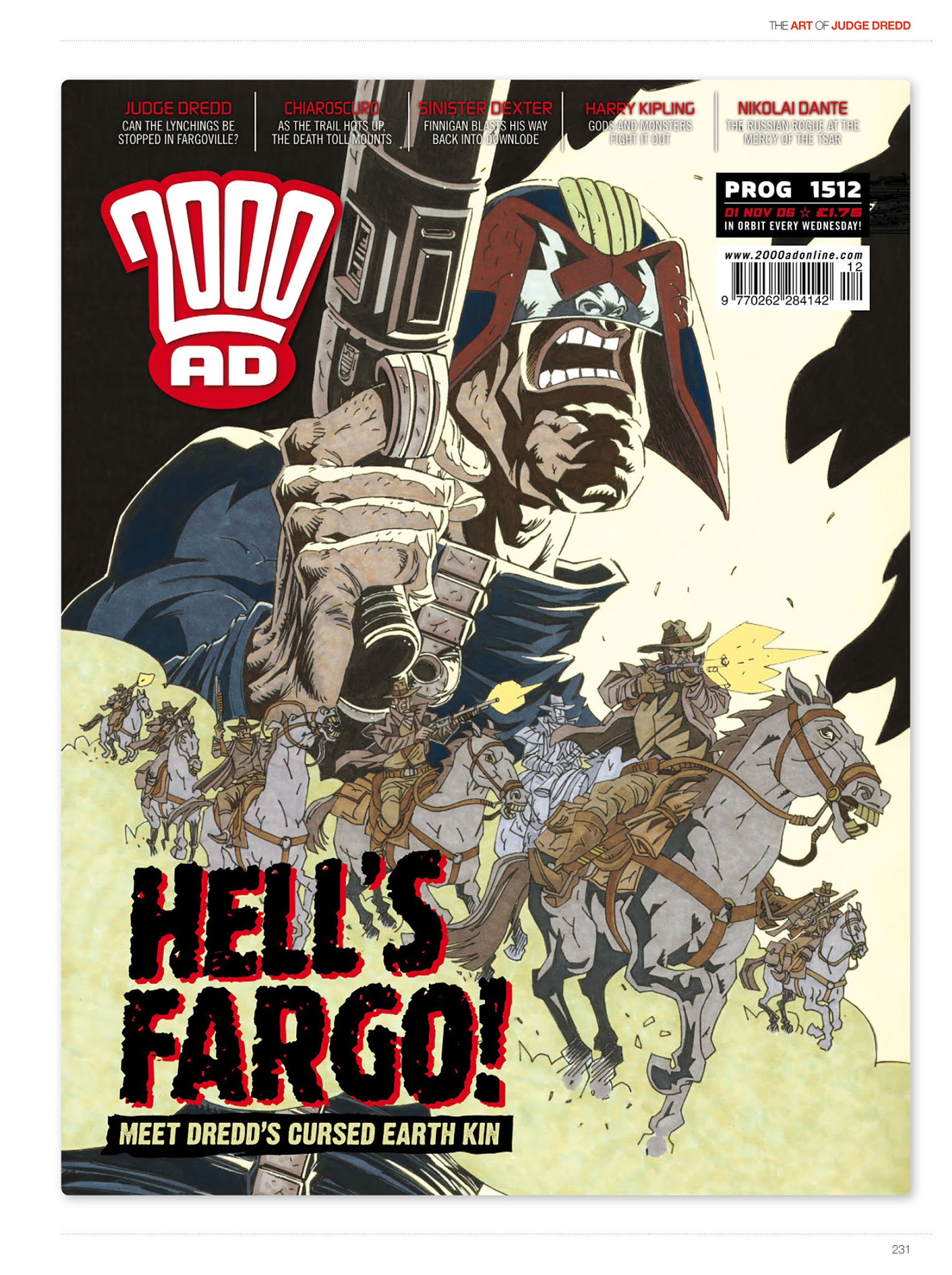 Read online The Art of Judge Dredd: Featuring 35 Years of Zarjaz Covers comic -  Issue # TPB (Part 3) - 51