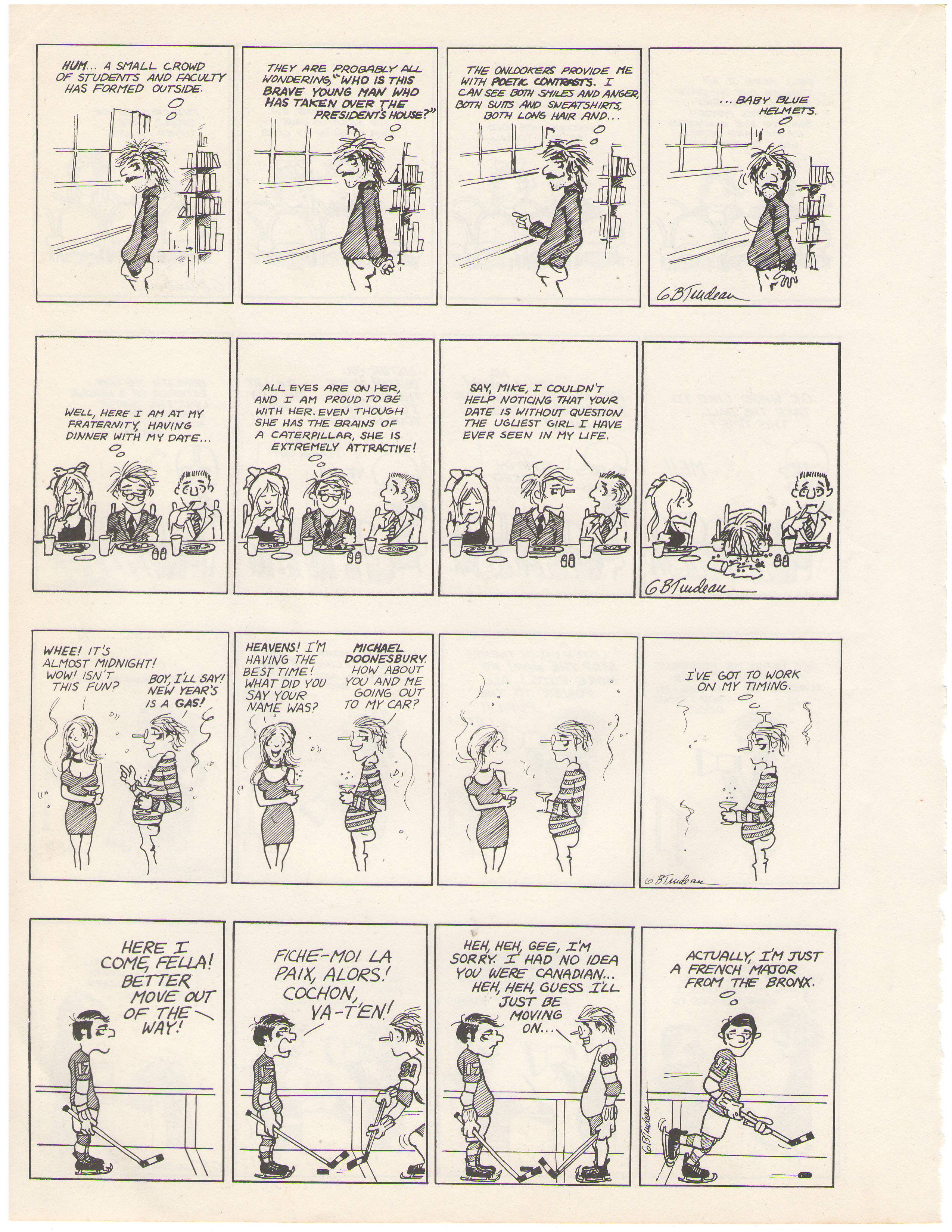 Read online The Doonesbury Chronicles comic -  Issue # TPB (Part 1) - 8