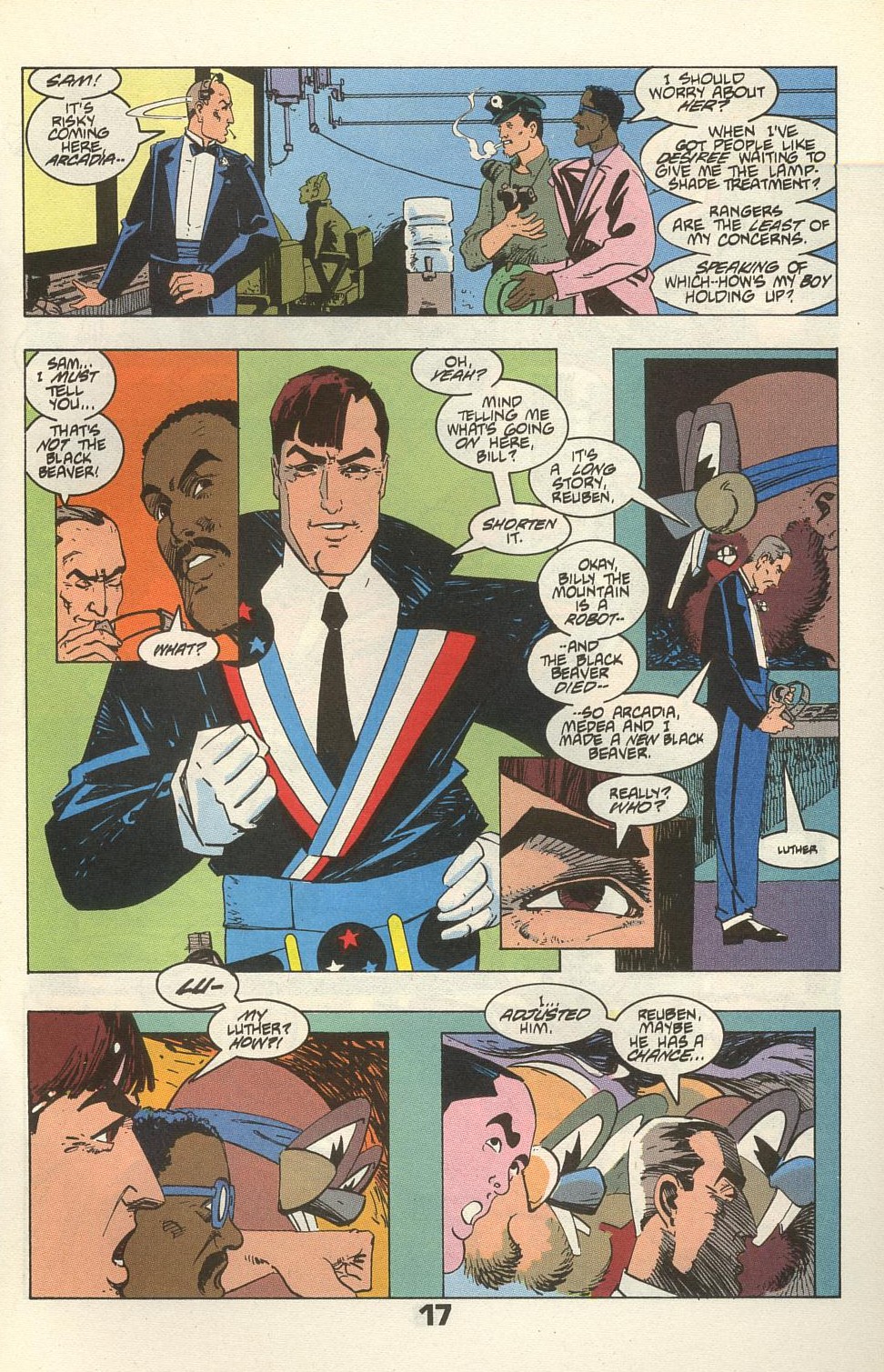 Read online American Flagg! comic -  Issue #34 - 21