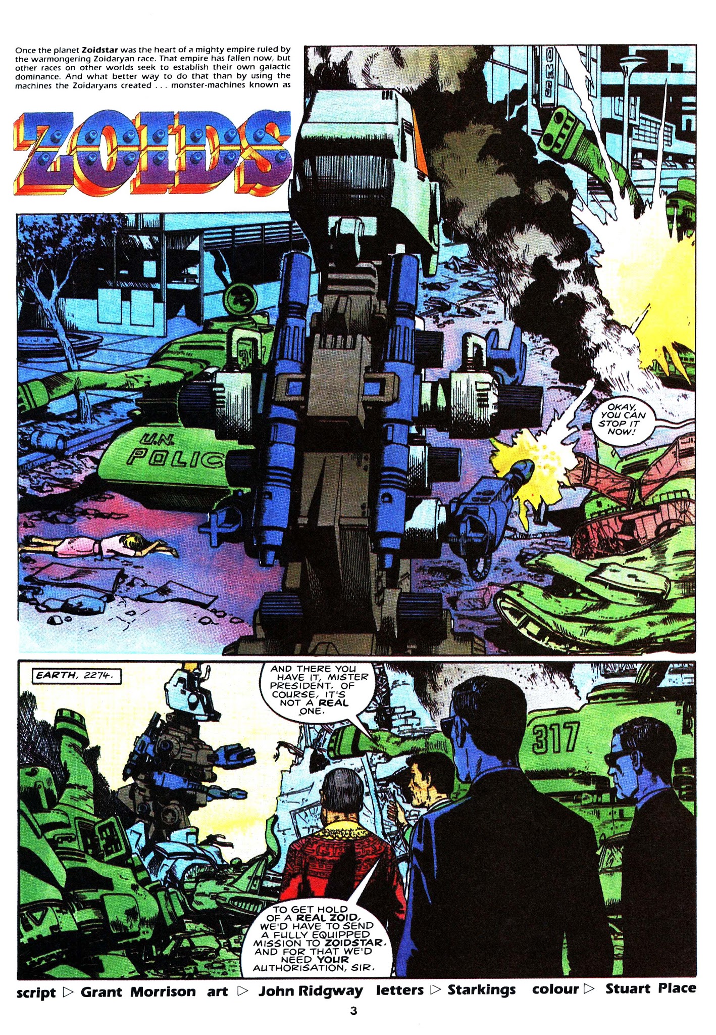 Read online Spider-Man and Zoids comic -  Issue #36 - 3