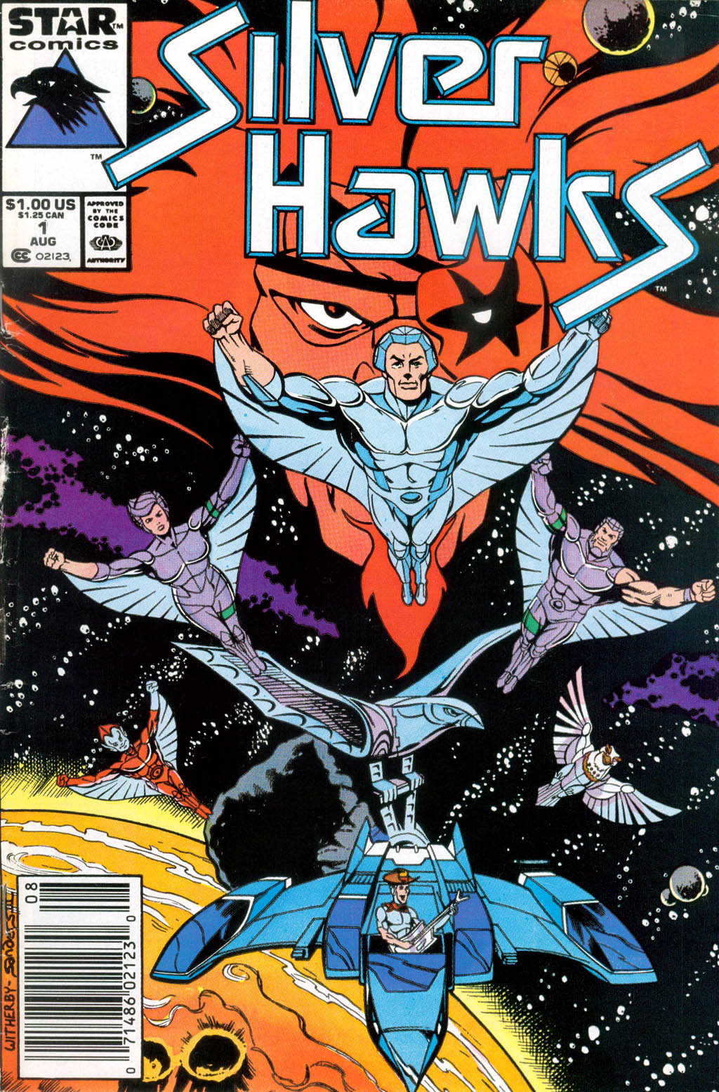 Read online SilverHawks comic -  Issue #1 - 1