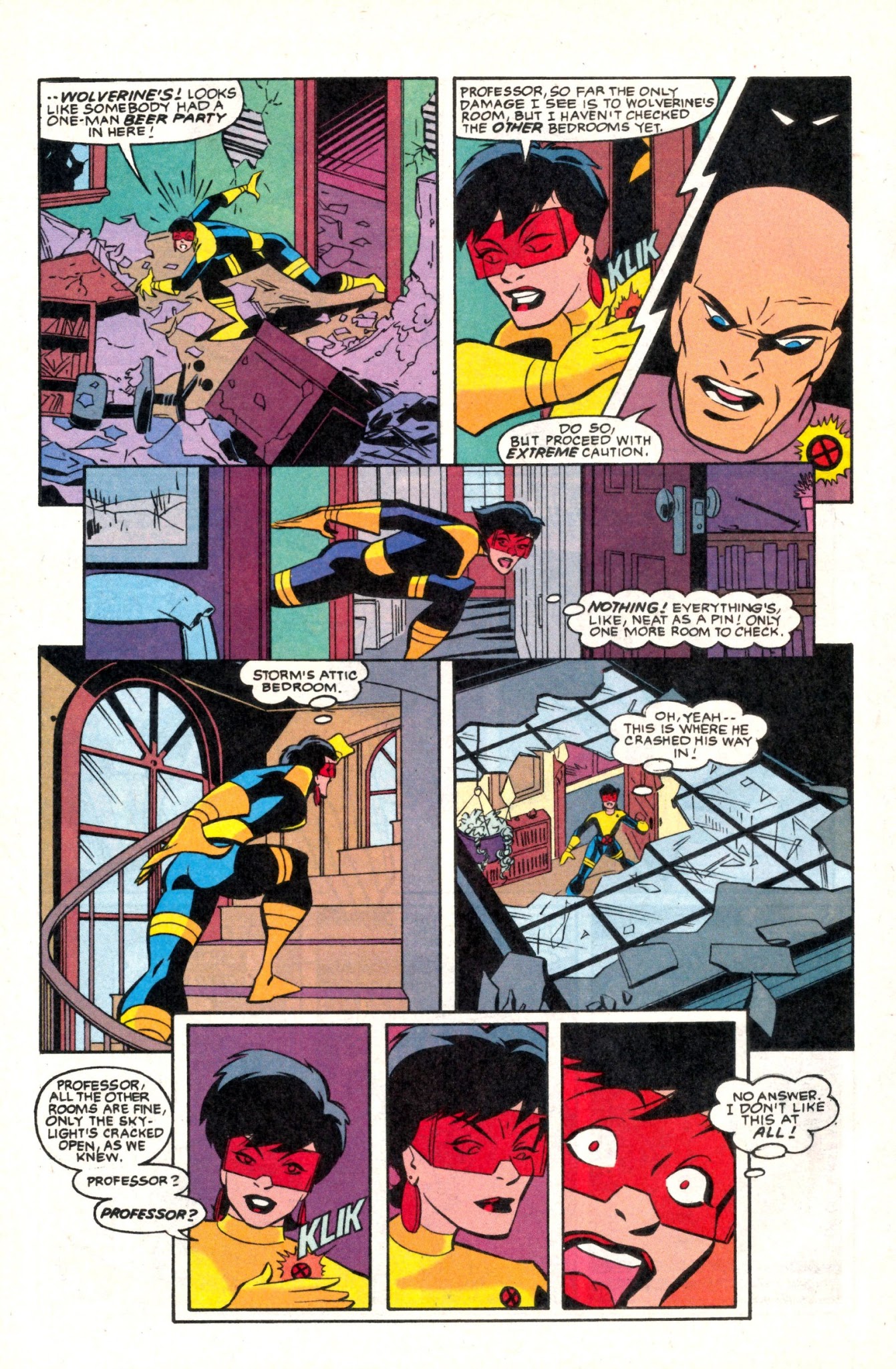 Read online The Adventures of the X-Men comic -  Issue #7 - 16