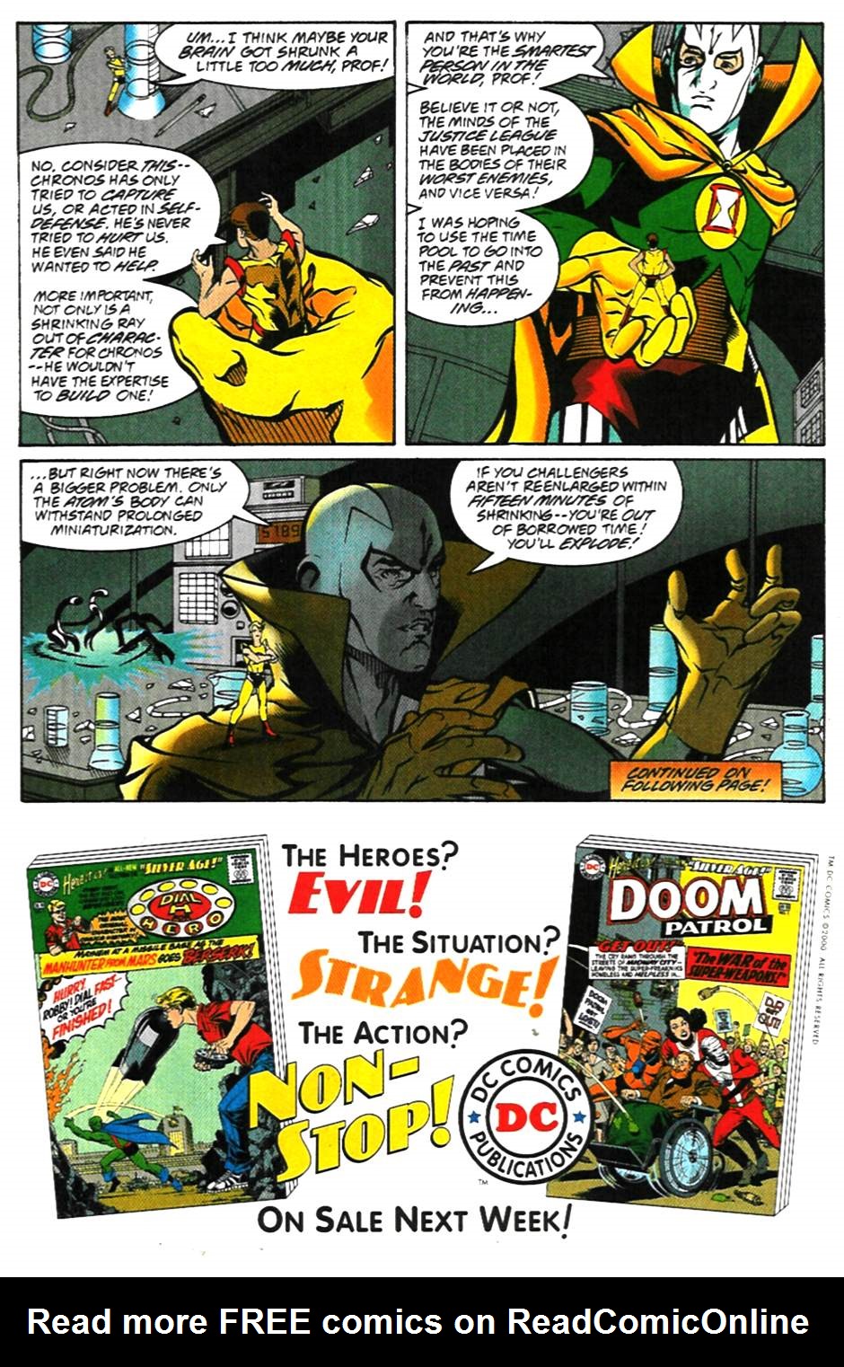 Read online Silver Age: Challengers of the Unknown comic -  Issue # Full - 14