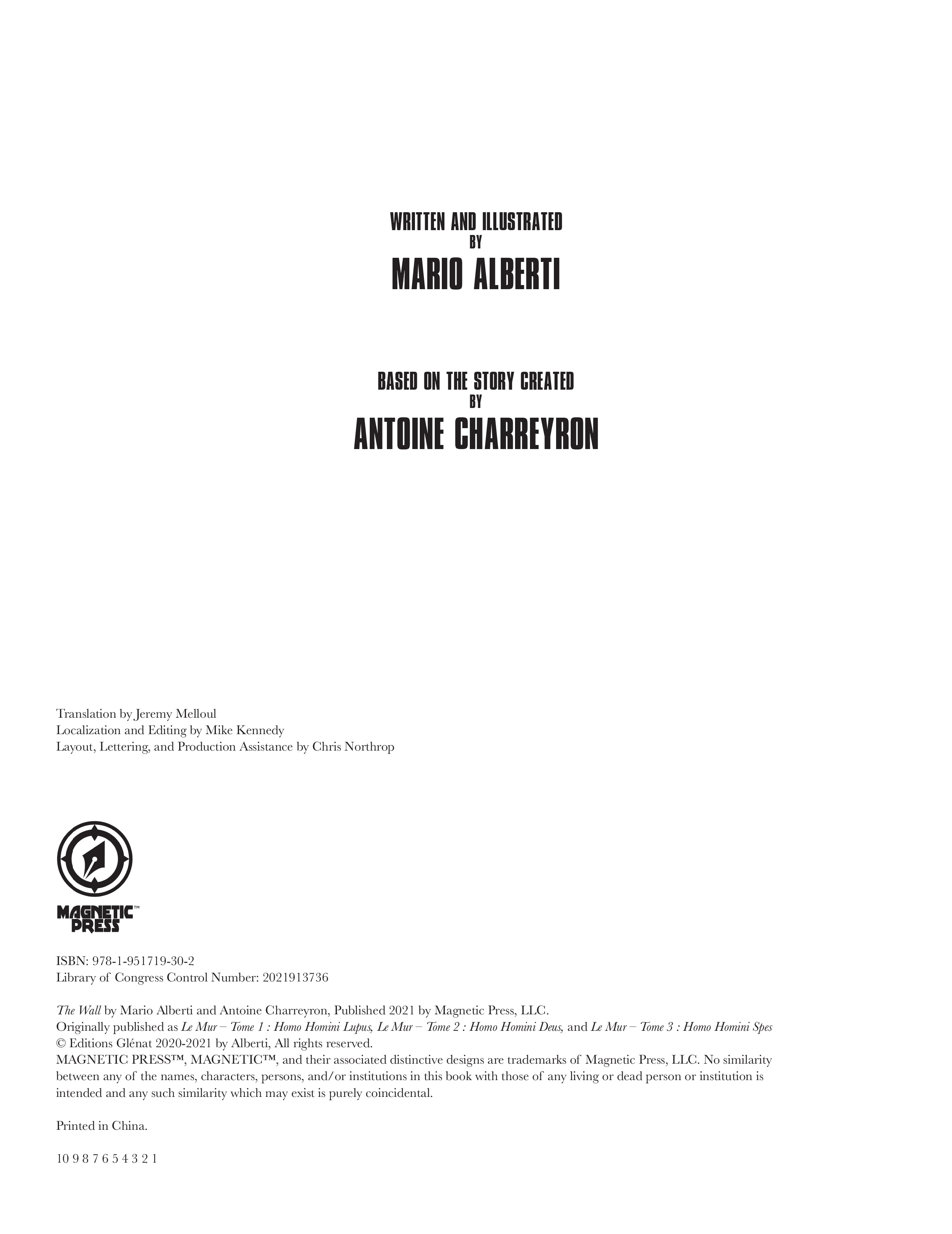 Read online The Wall comic -  Issue #1 - 2