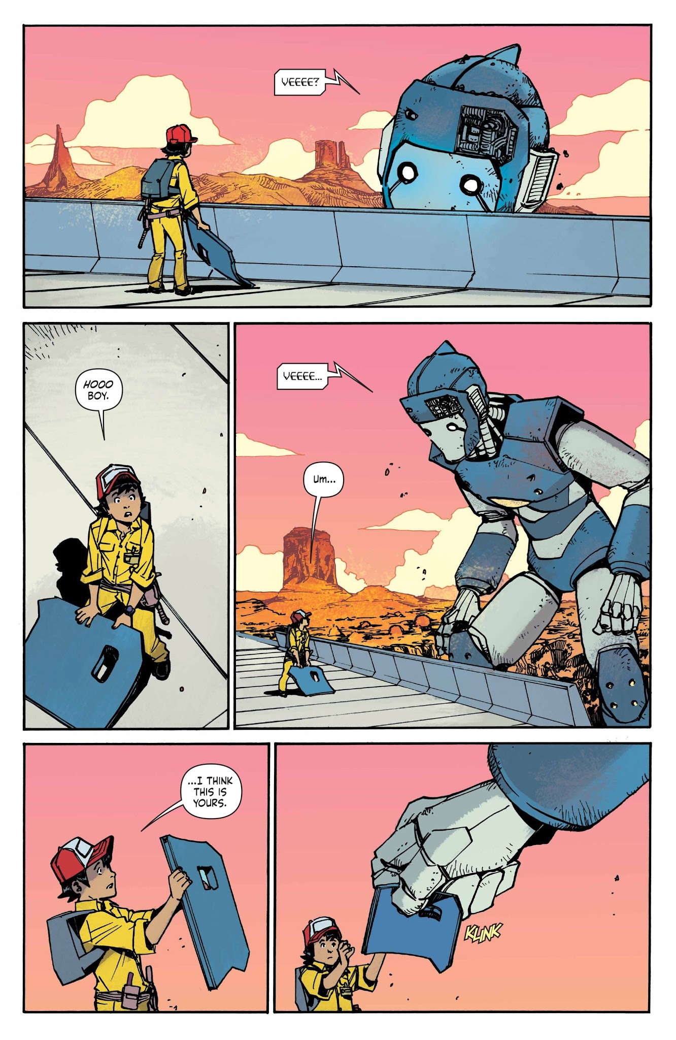 Read online Mech Cadet Yu comic -  Issue #1 - 14