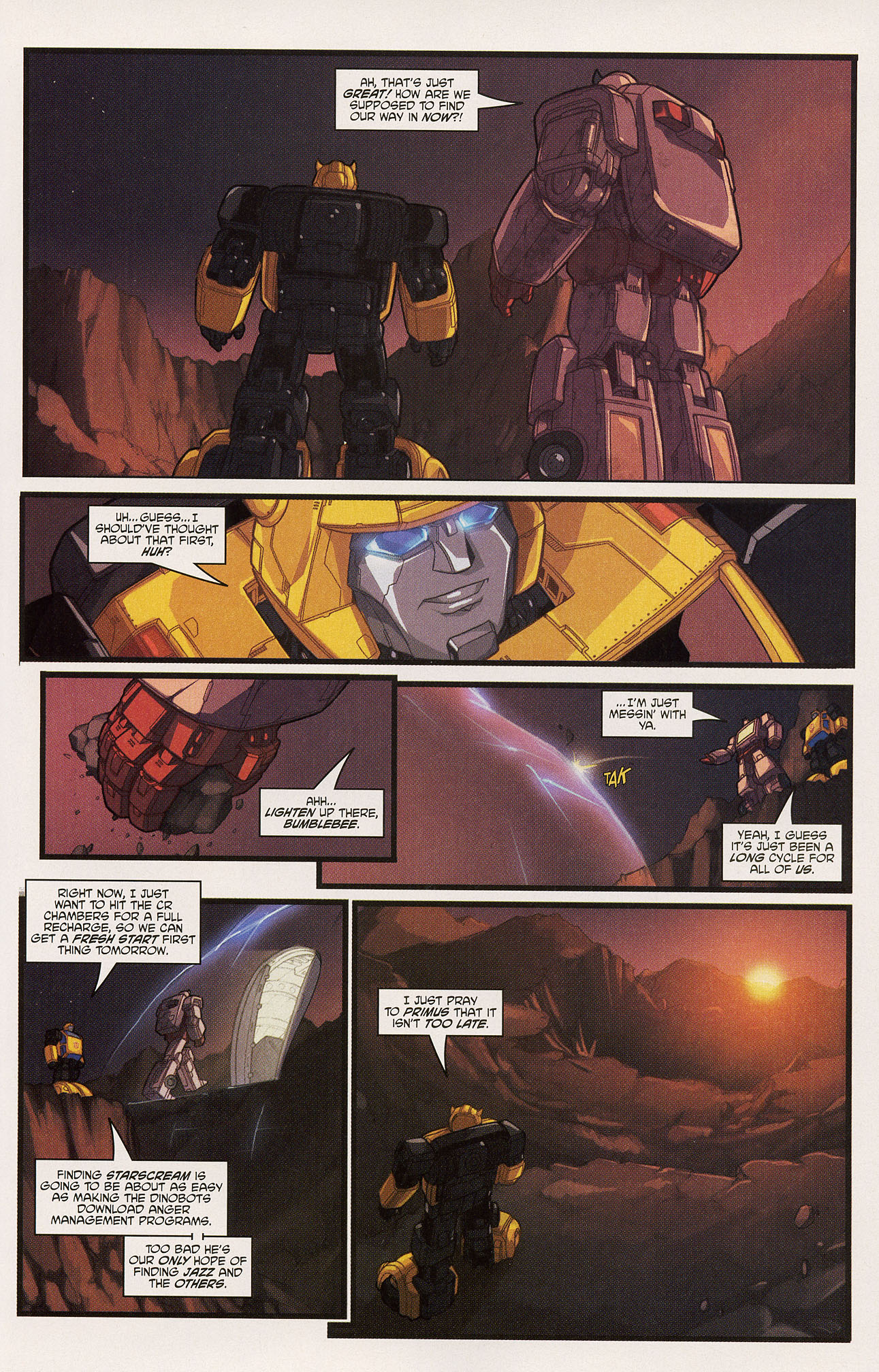 Read online Transformers: Generation 1 (2004) comic -  Issue #2 - 22