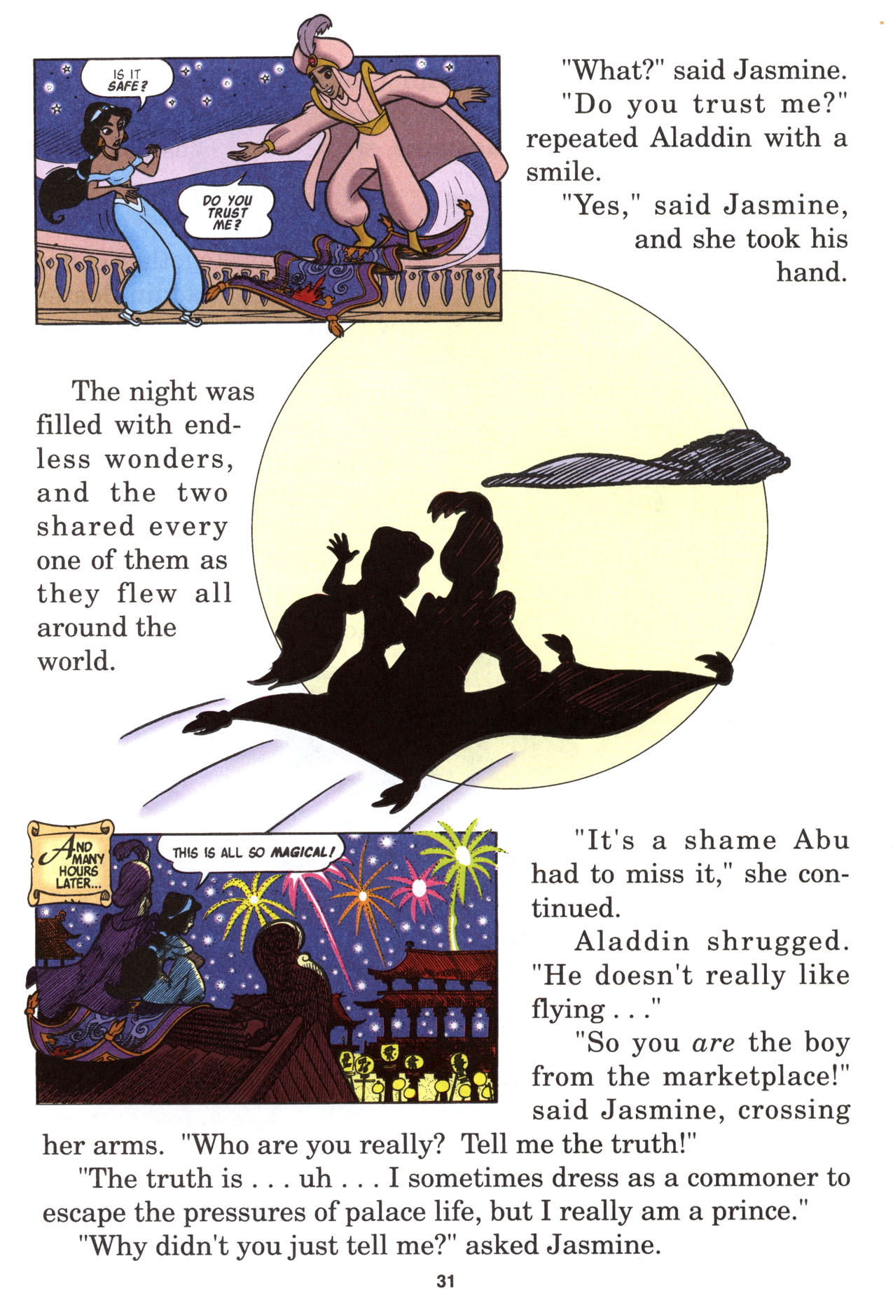 Read online Disney's Junior Graphic Novel Aladdin comic -  Issue # Full - 33