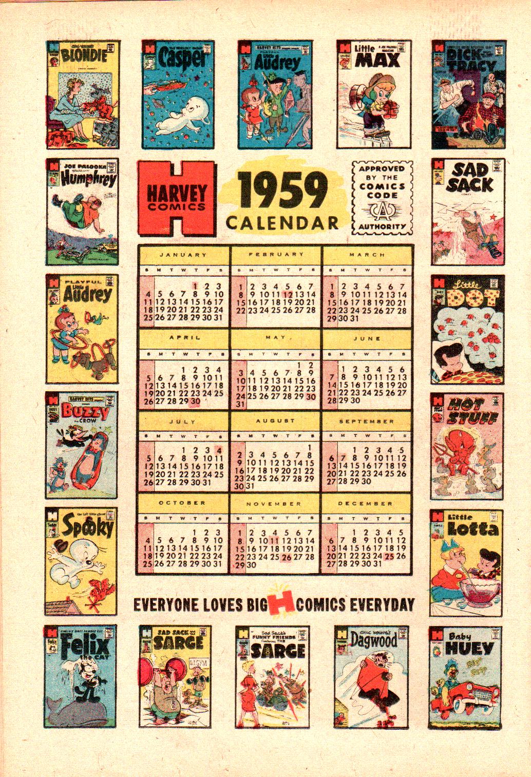 Read online Baby Huey, the Baby Giant comic -  Issue #17 - 18