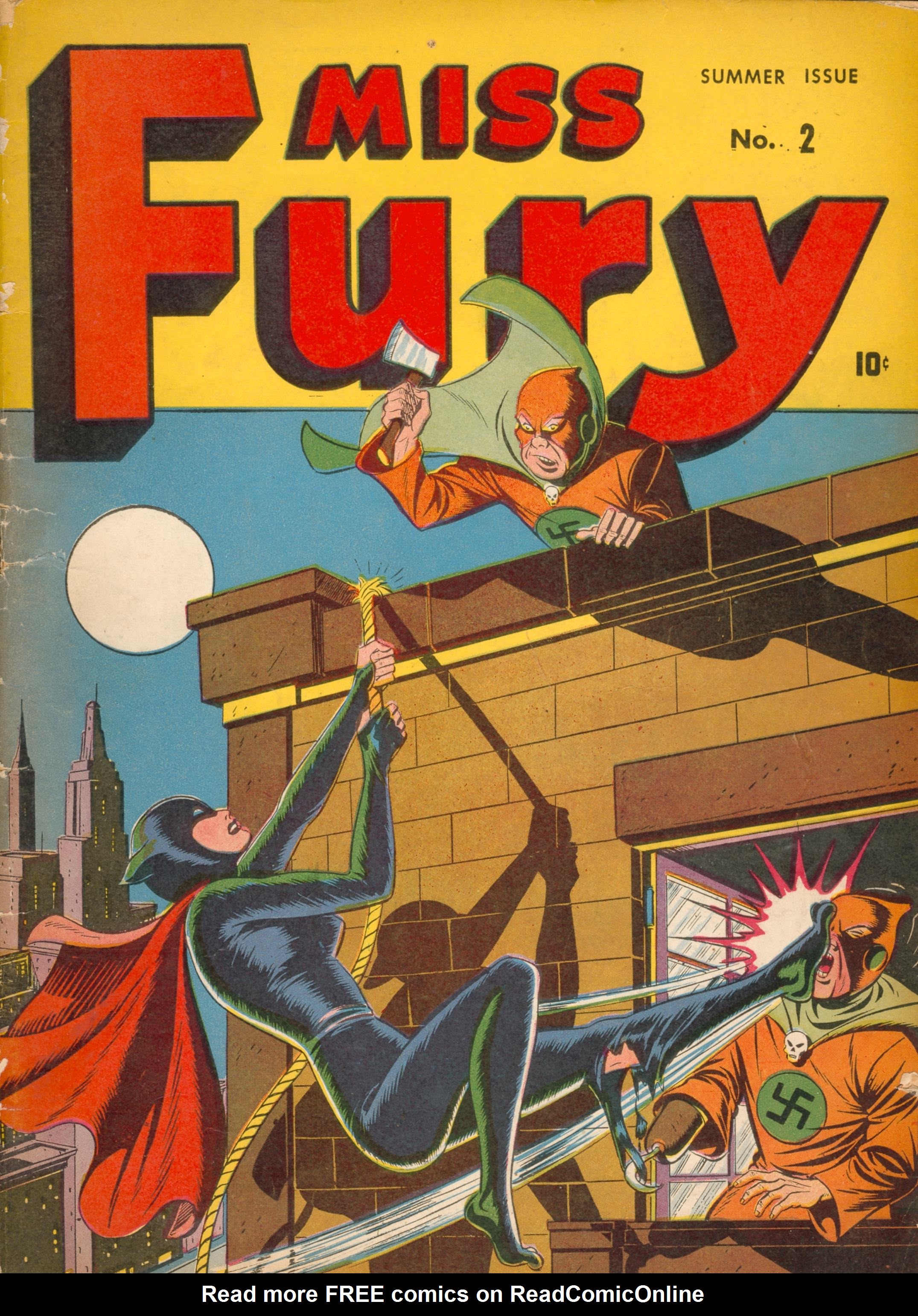 Read online Miss Fury Comics comic -  Issue #2 - 1