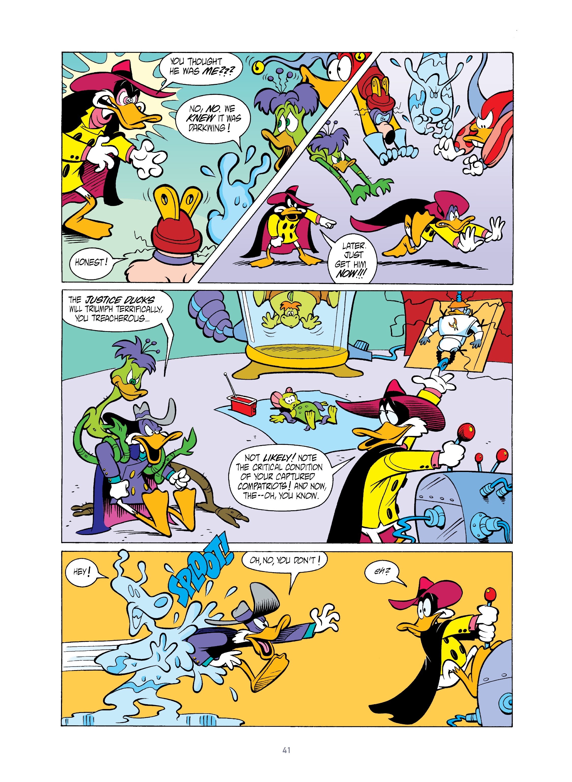 Read online Darkwing Duck: Just Us Justice Ducks comic -  Issue # TPB (Part 1) - 46