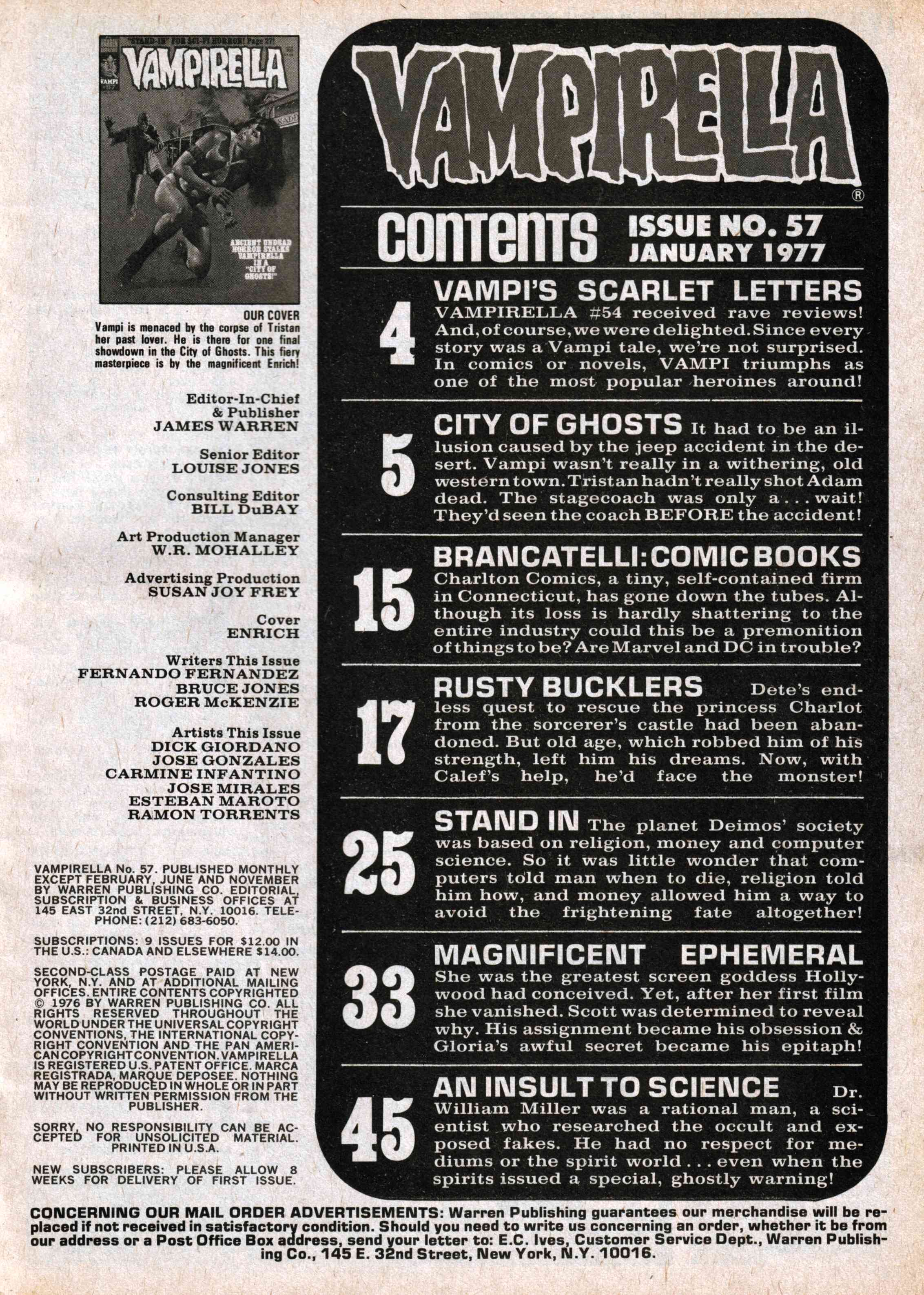 Read online Vampirella (1969) comic -  Issue #57 - 3