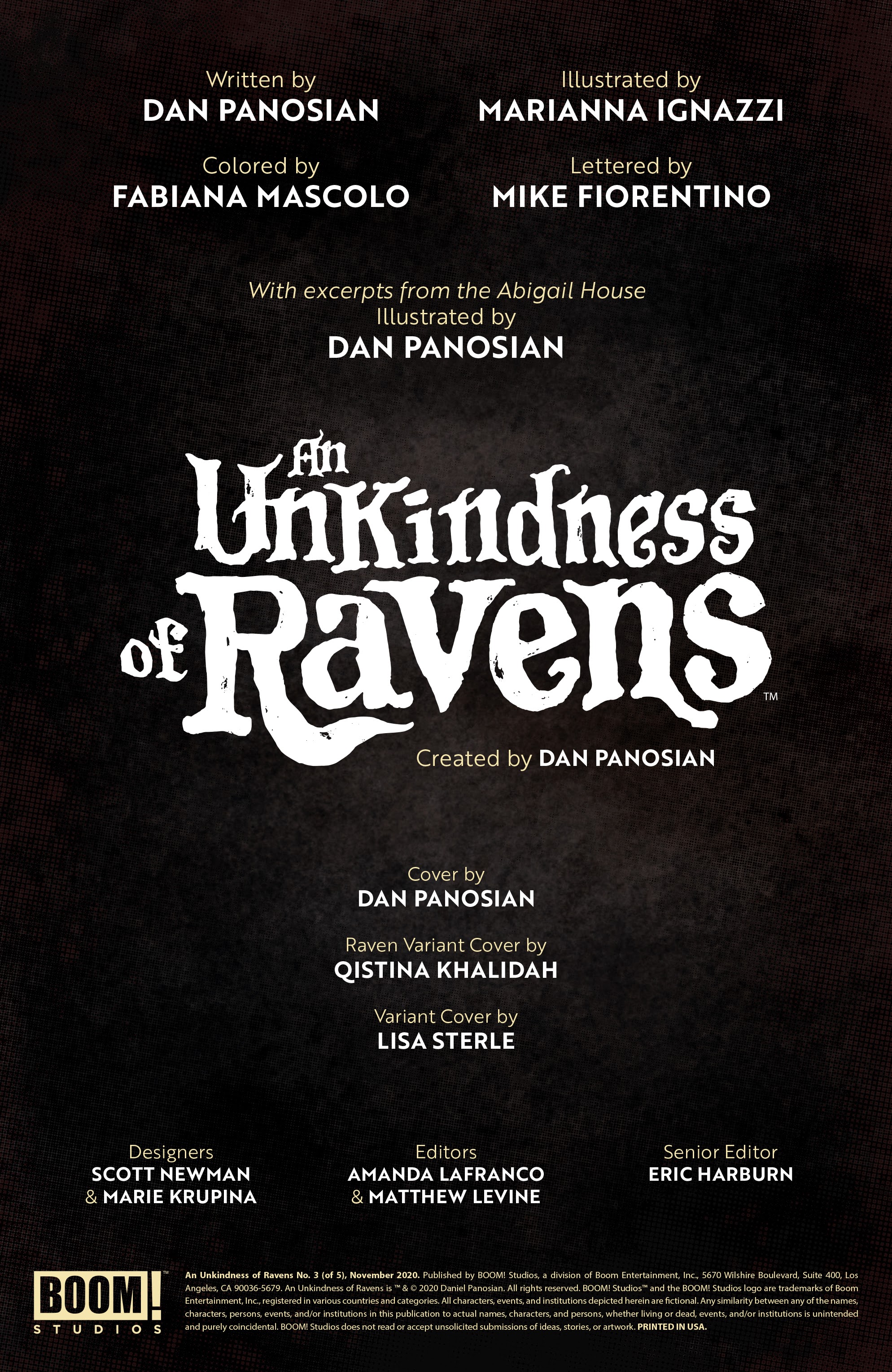 Read online An Unkindness of Ravens comic -  Issue #3 - 2