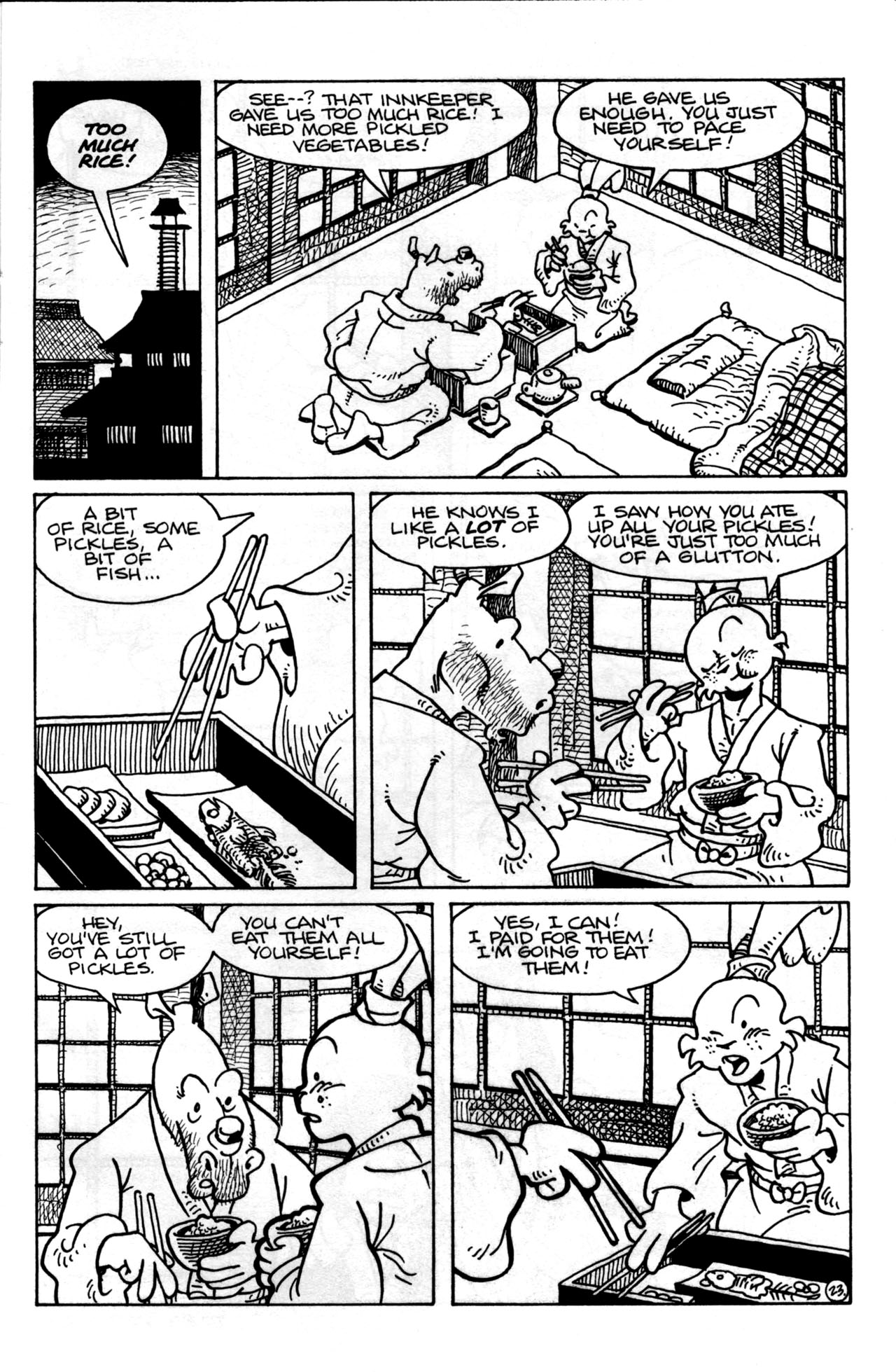 Read online Usagi Yojimbo (1996) comic -  Issue #111 - 25