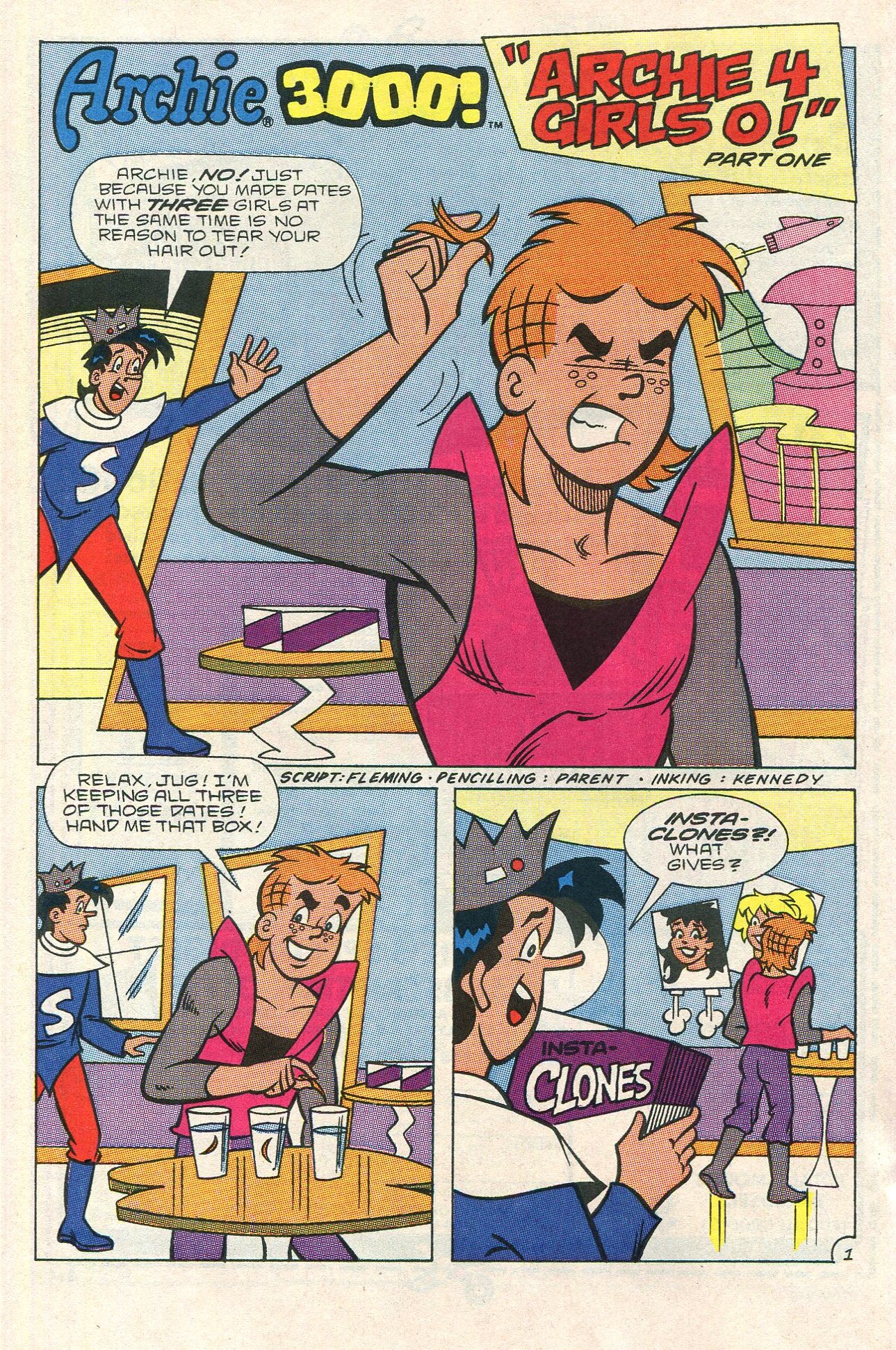 Read online Archie 3000! (1989) comic -  Issue #16 - 20