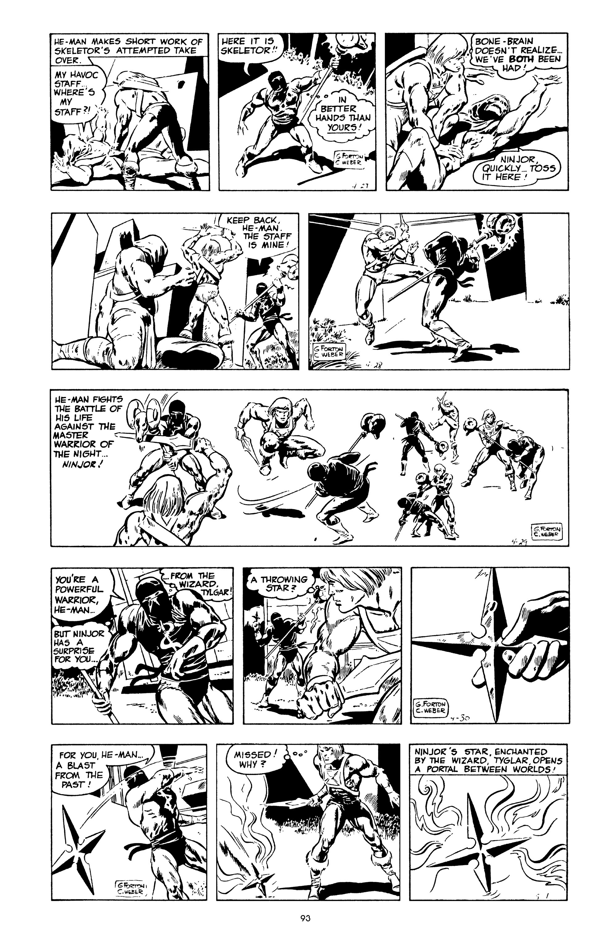 Read online He-Man and the Masters of the Universe: The Newspaper Comic Strips comic -  Issue # TPB (Part 1) - 93