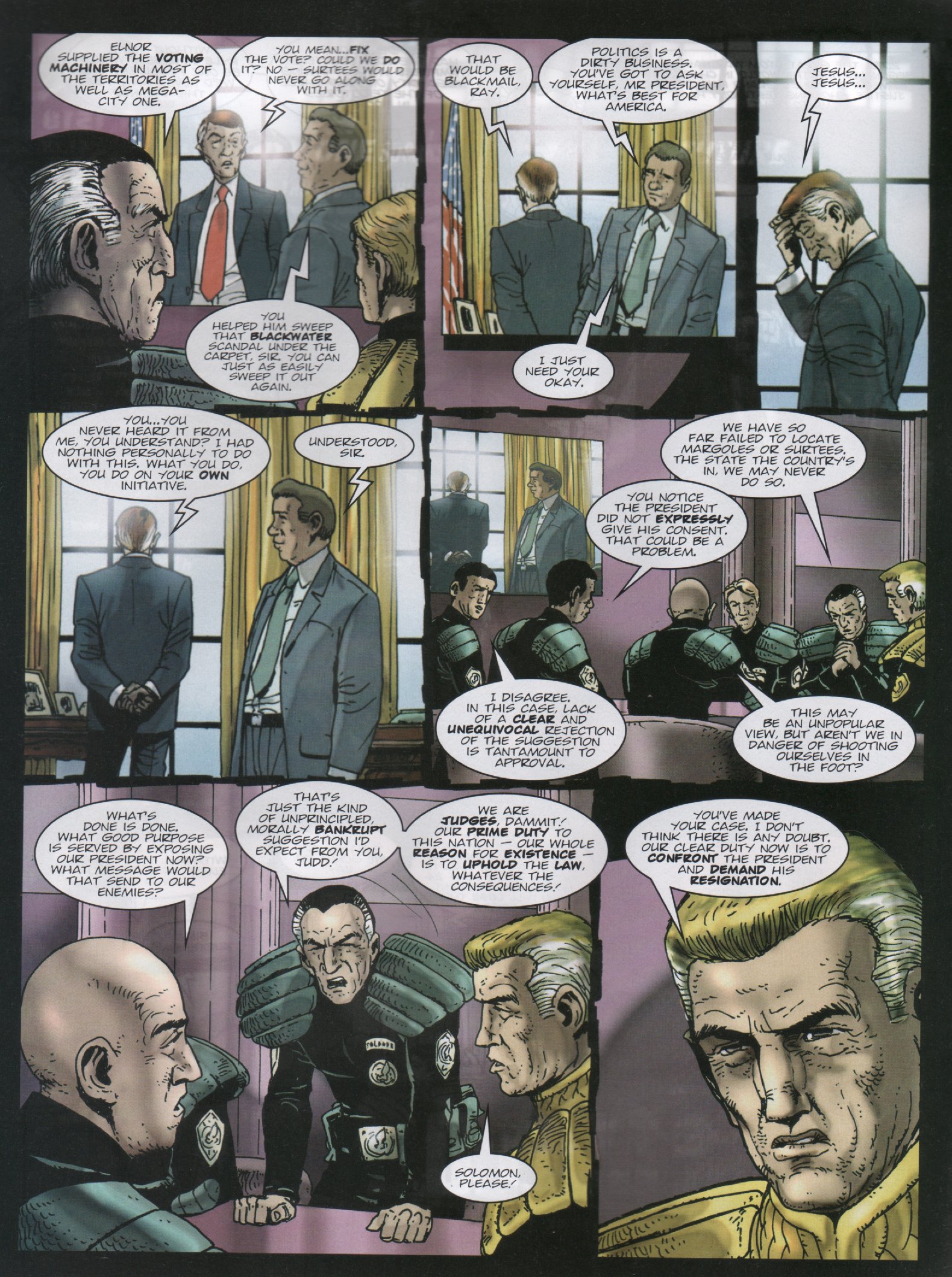 Read online Judge Dredd Origins comic -  Issue # TPB - 87
