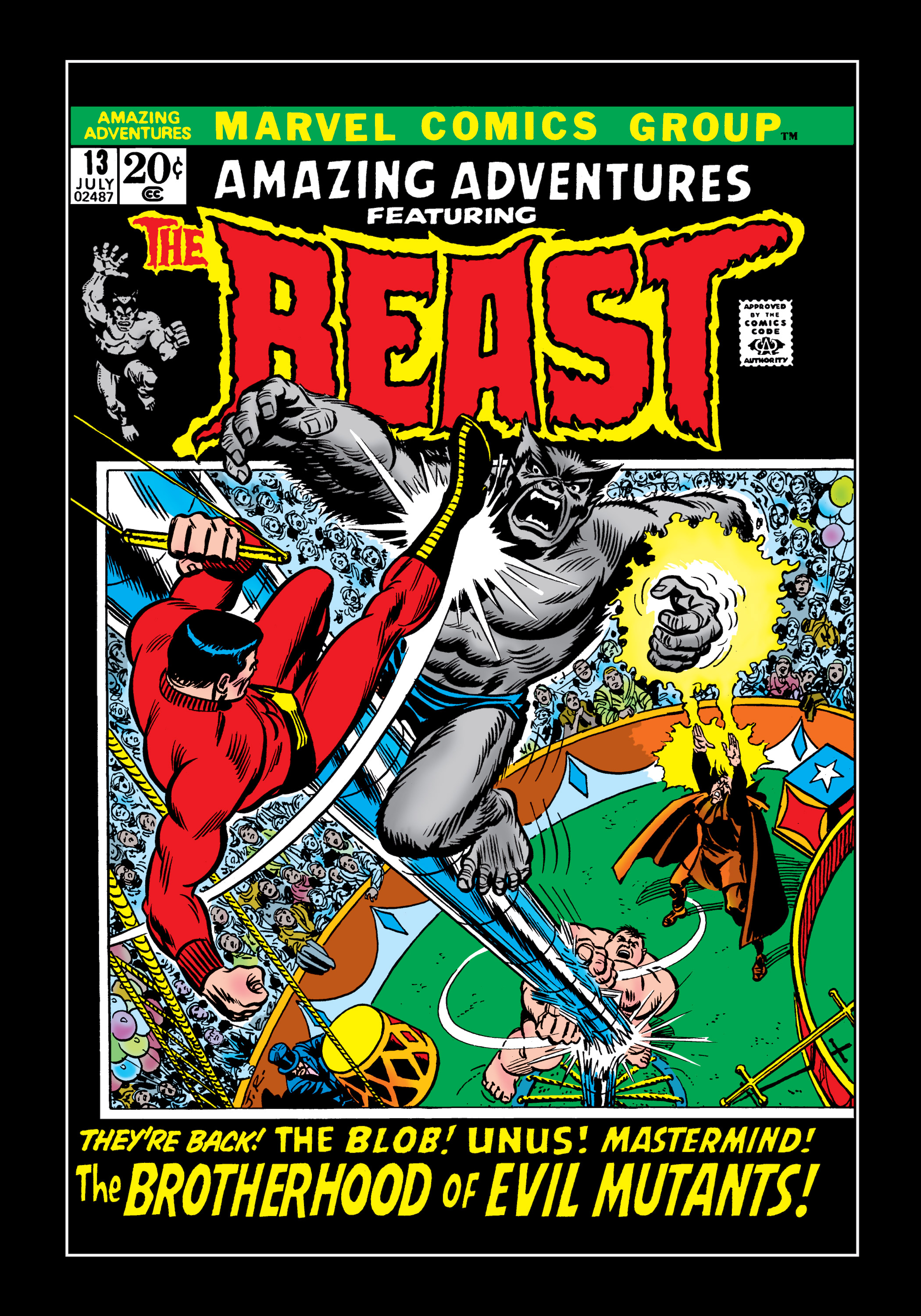 Read online Marvel Masterworks: The X-Men comic -  Issue # TPB 7 (Part 1) - 93