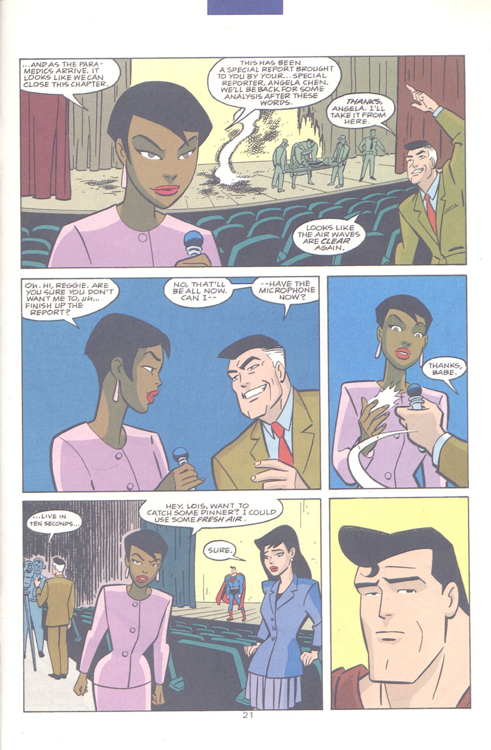 Read online Superman Adventures comic -  Issue #5 - 22