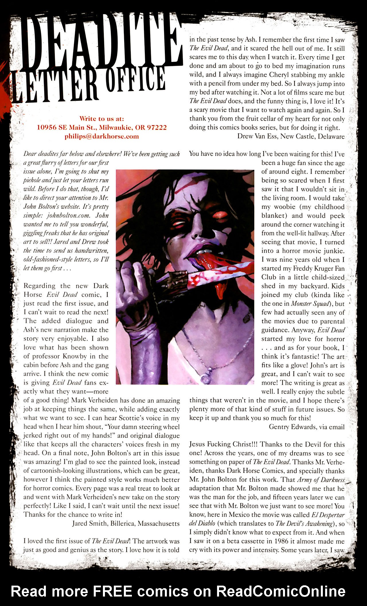 Read online The Evil Dead comic -  Issue #3 - 26