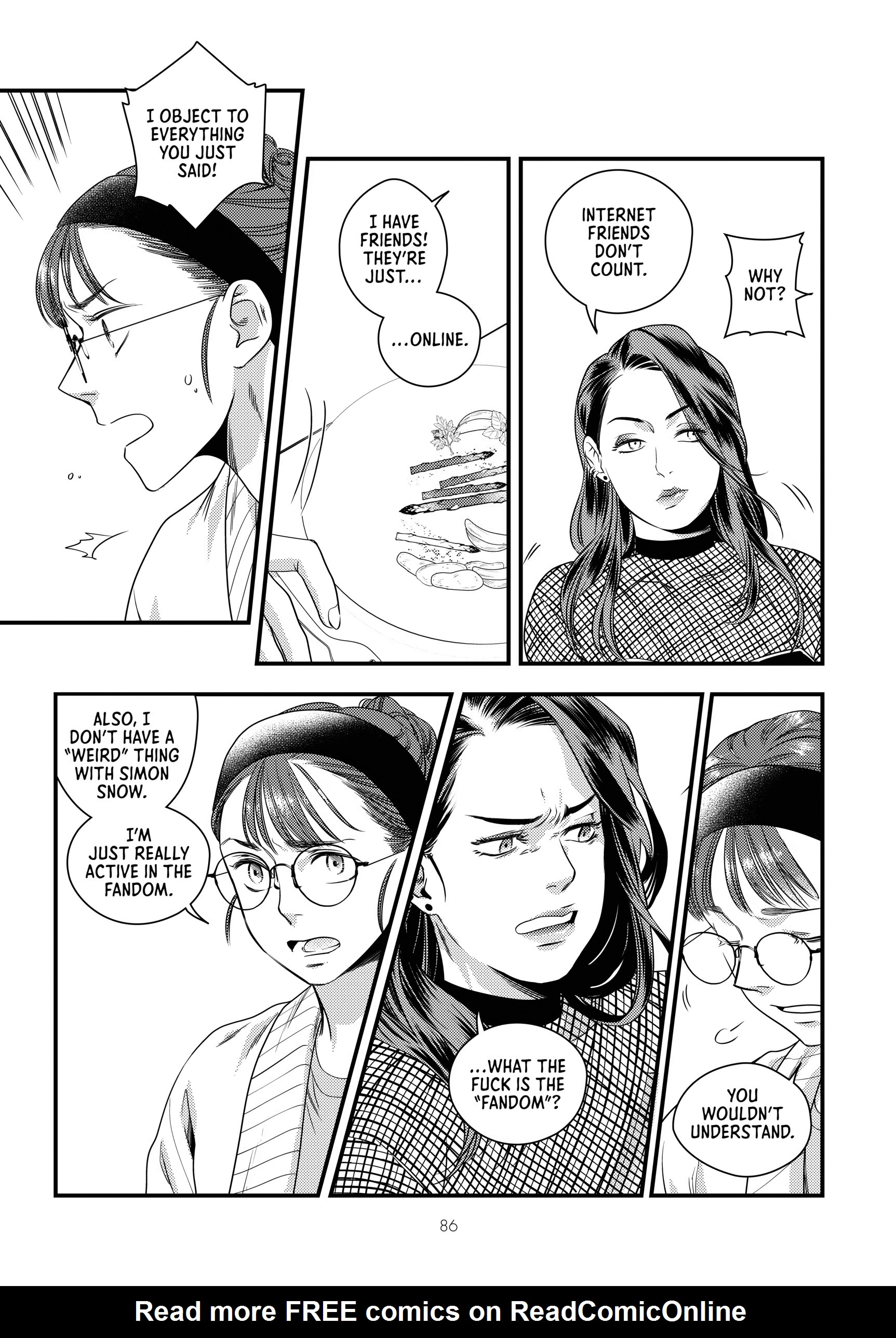 Read online Fangirl comic -  Issue # TPB 1 (Part 1) - 85