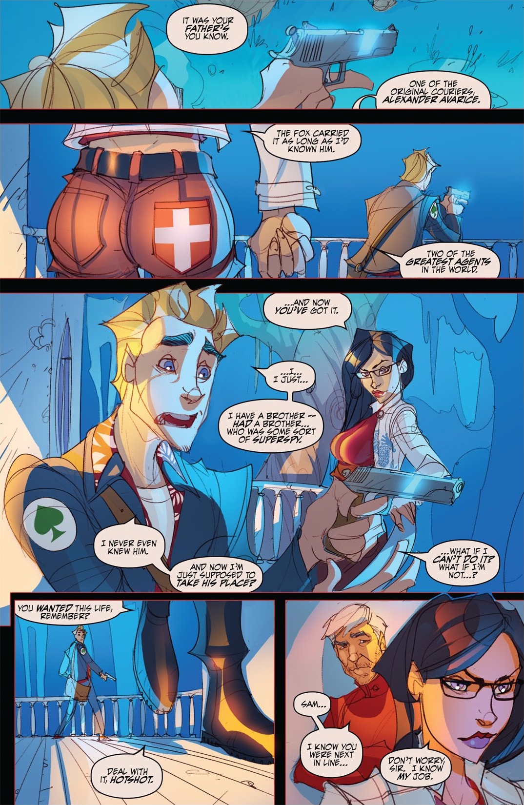 Read online Jack Avarice is The Courier comic -  Issue # TPB (Part 1) - 60