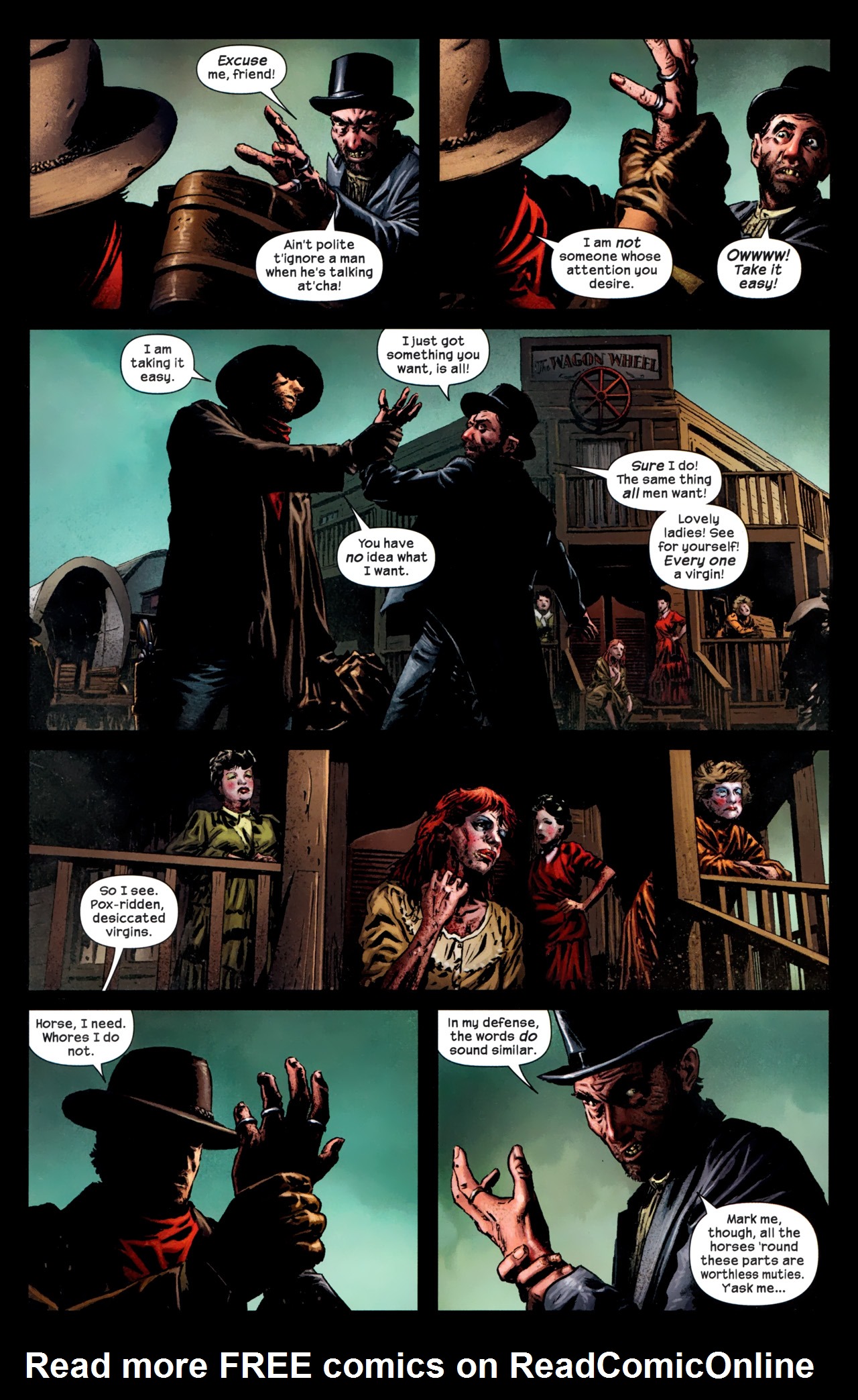 Read online Dark Tower: The Gunslinger - The Battle of Tull comic -  Issue #1 - 6